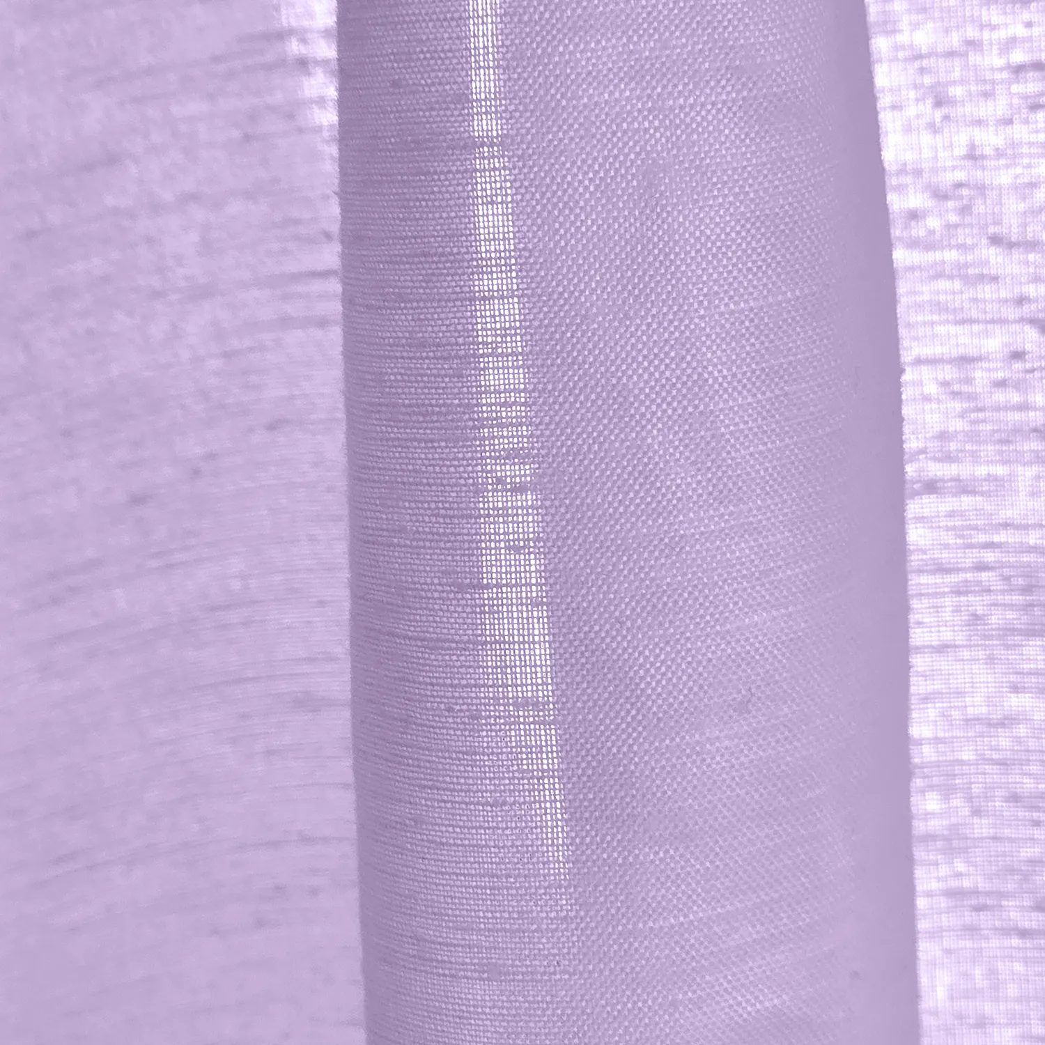 Függöny 2 db-os csomag - Len keverék függöny Lumira (lila)