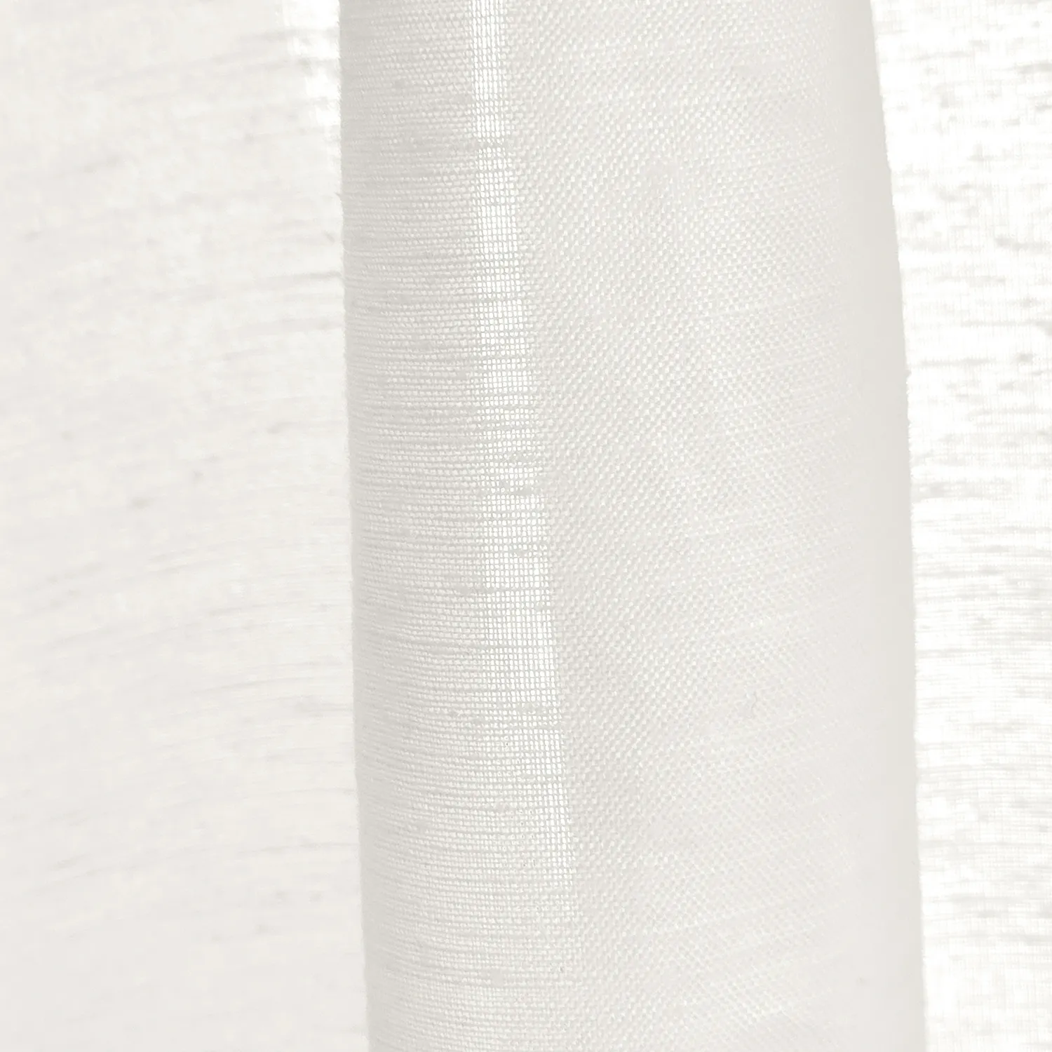 Függöny 2 db-os csomag - Len keverék függöny Lumira (fehér)