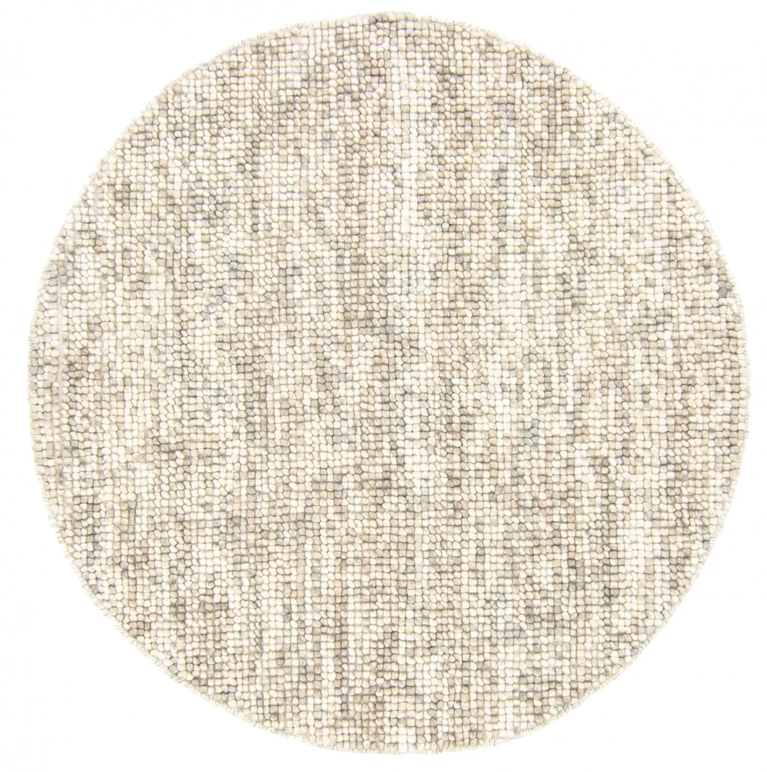 Kerek szőnyeg - Luna (bézs)
