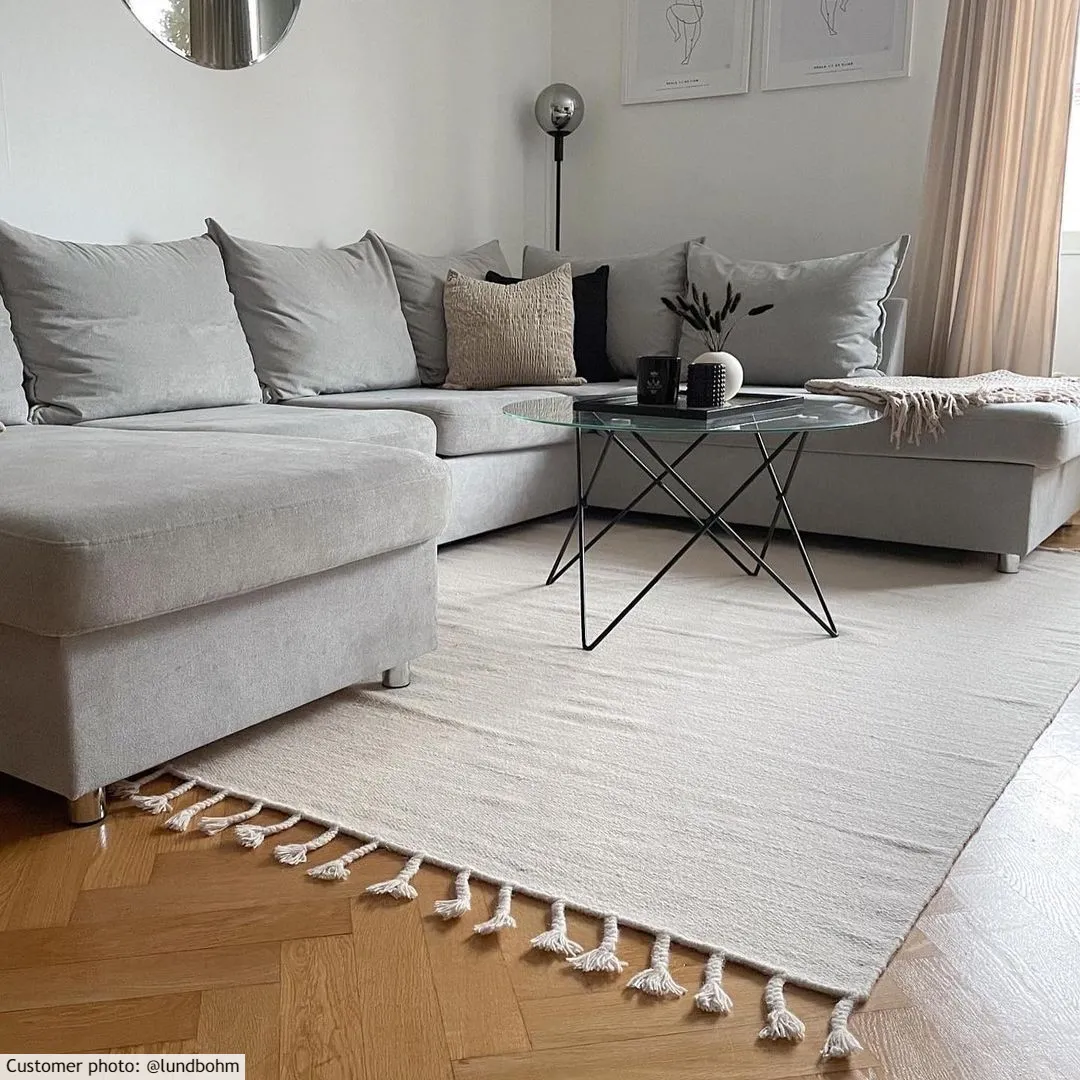 Gyapjúszőnyeg - Malana (bézs)