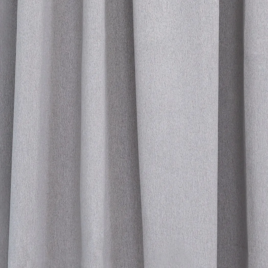 Függönyök - Sötétítő függöny Flora (világosszürke)