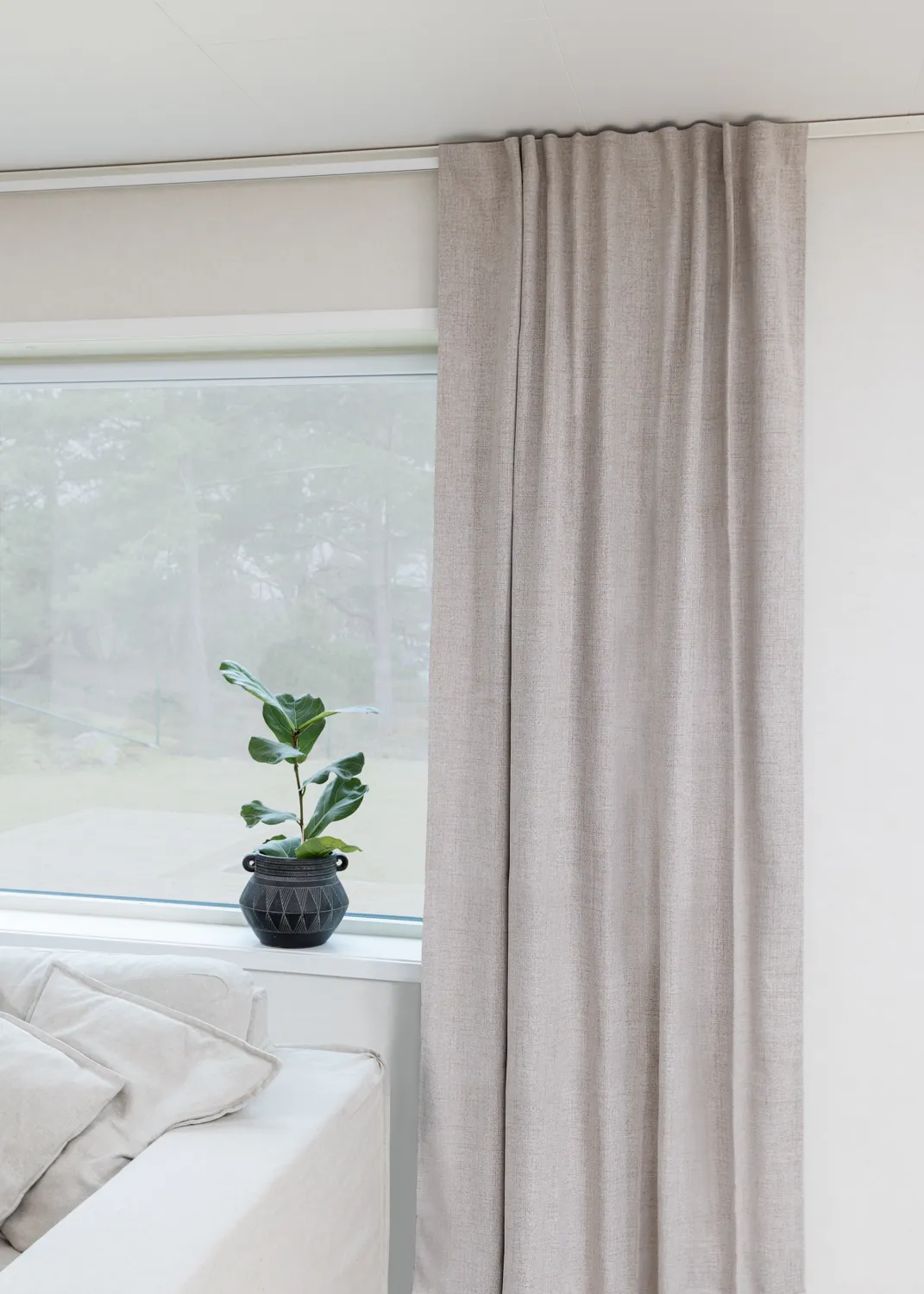 Függönyök - Sötétítő függöny Amaris (bézs)