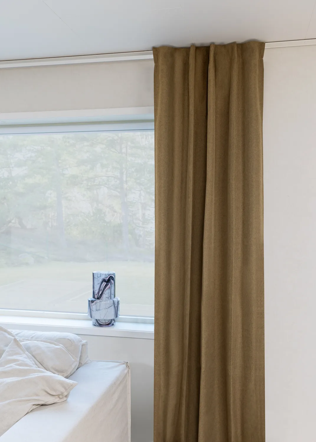 Függönyök - Sötétítő függöny Galilea (sötétbarna)