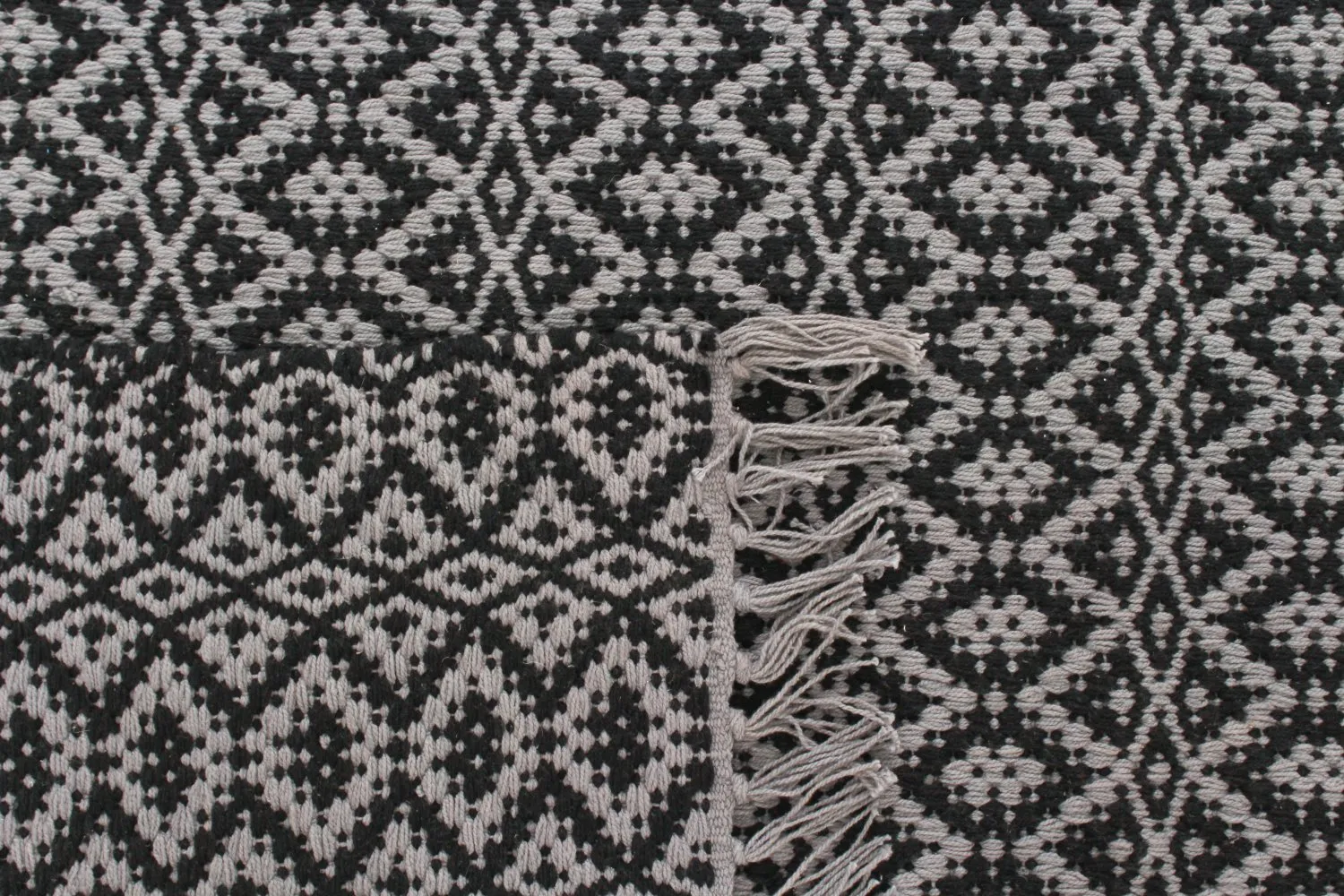 Rongyszőnyeg - Lykke (szürke/sötétszürke)