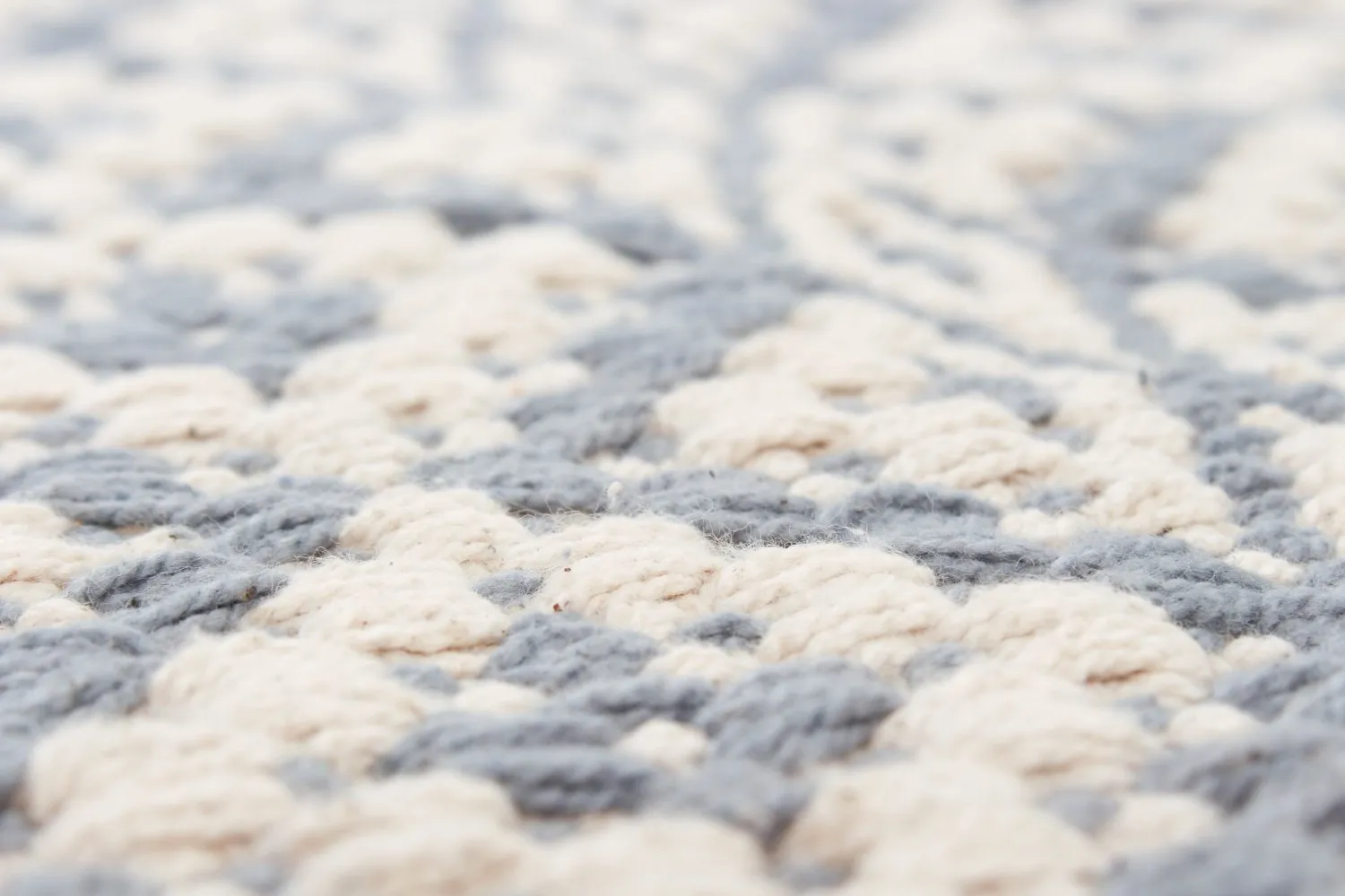 Rongyszőnyeg - Lykke (szürke/jégkék)