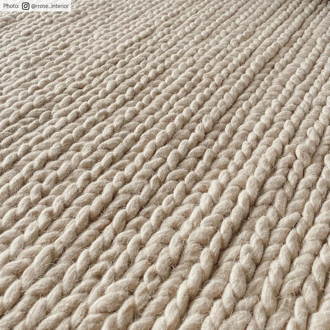 Kerek szőnyeg - Lynmouth (krém)