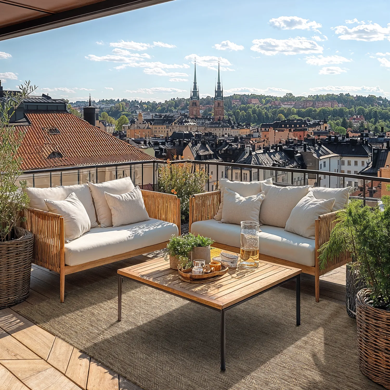 Beltéri és kültéri szőnyeg - Caldwell (barna)