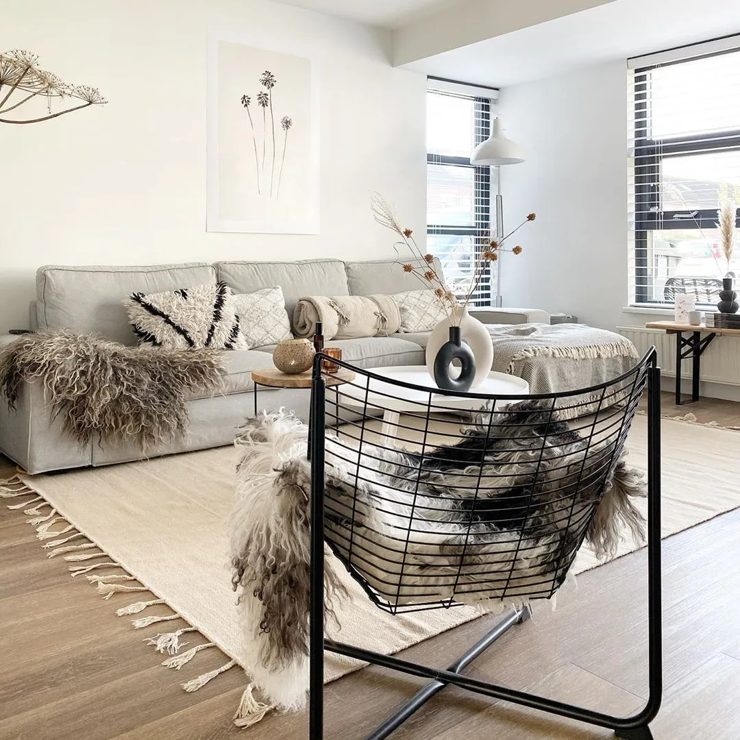 Gyapjúszőnyeg - Malana (bézs)