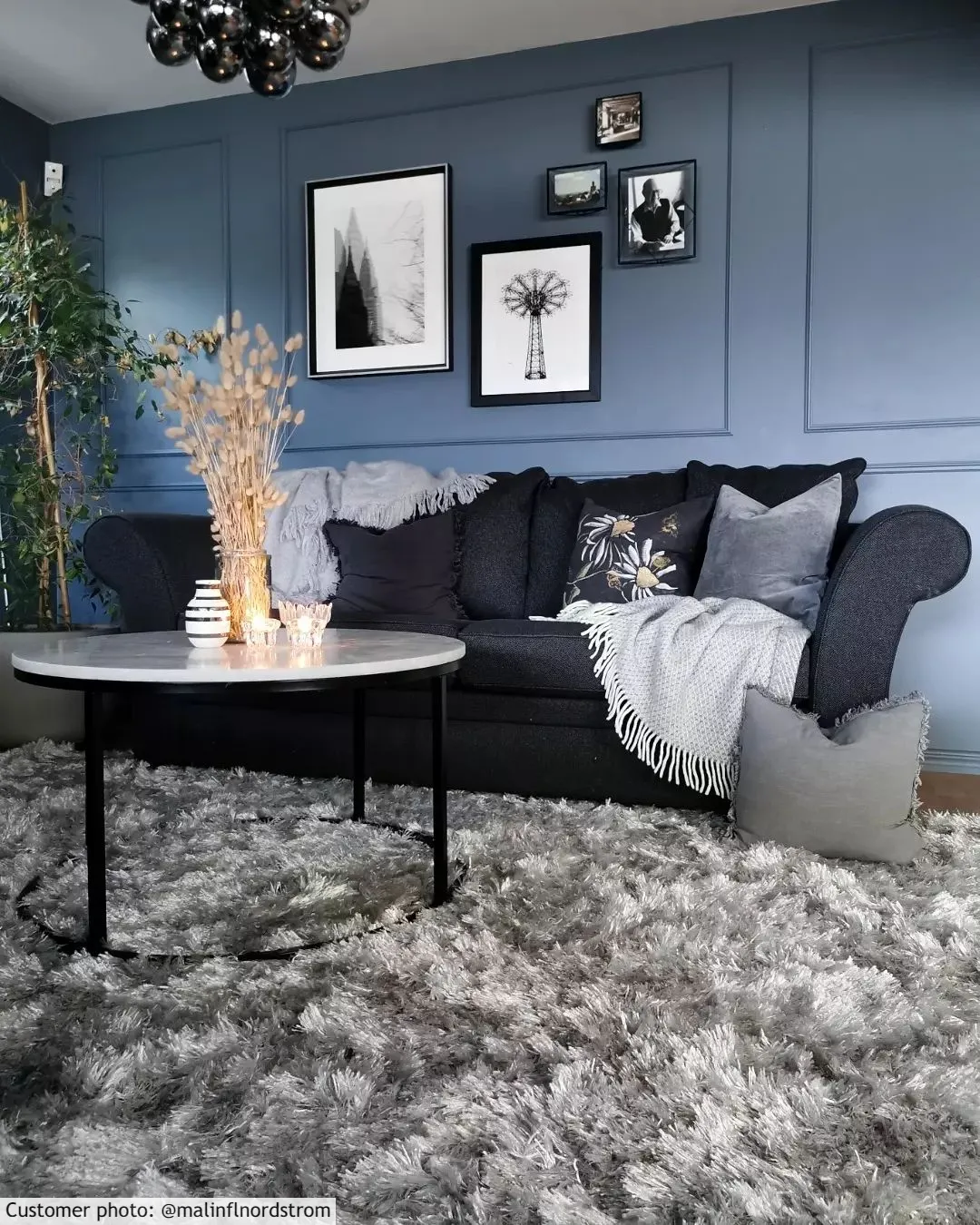 Shaggy szőnyeg - Janjira (ezüst)