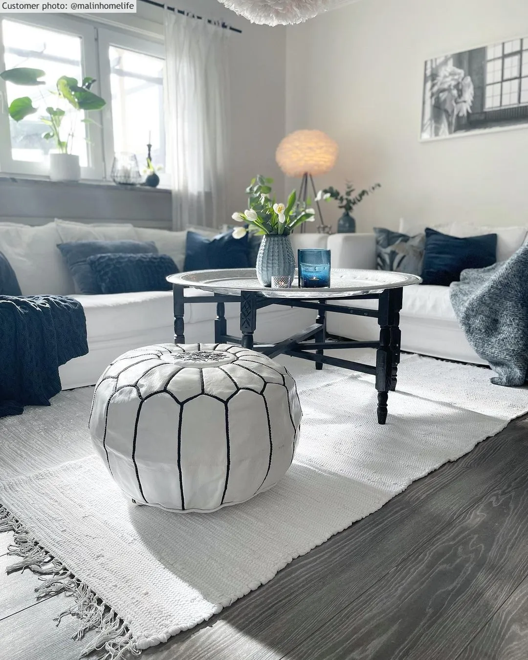 Rongyszőnyeg - Silje (fehér)