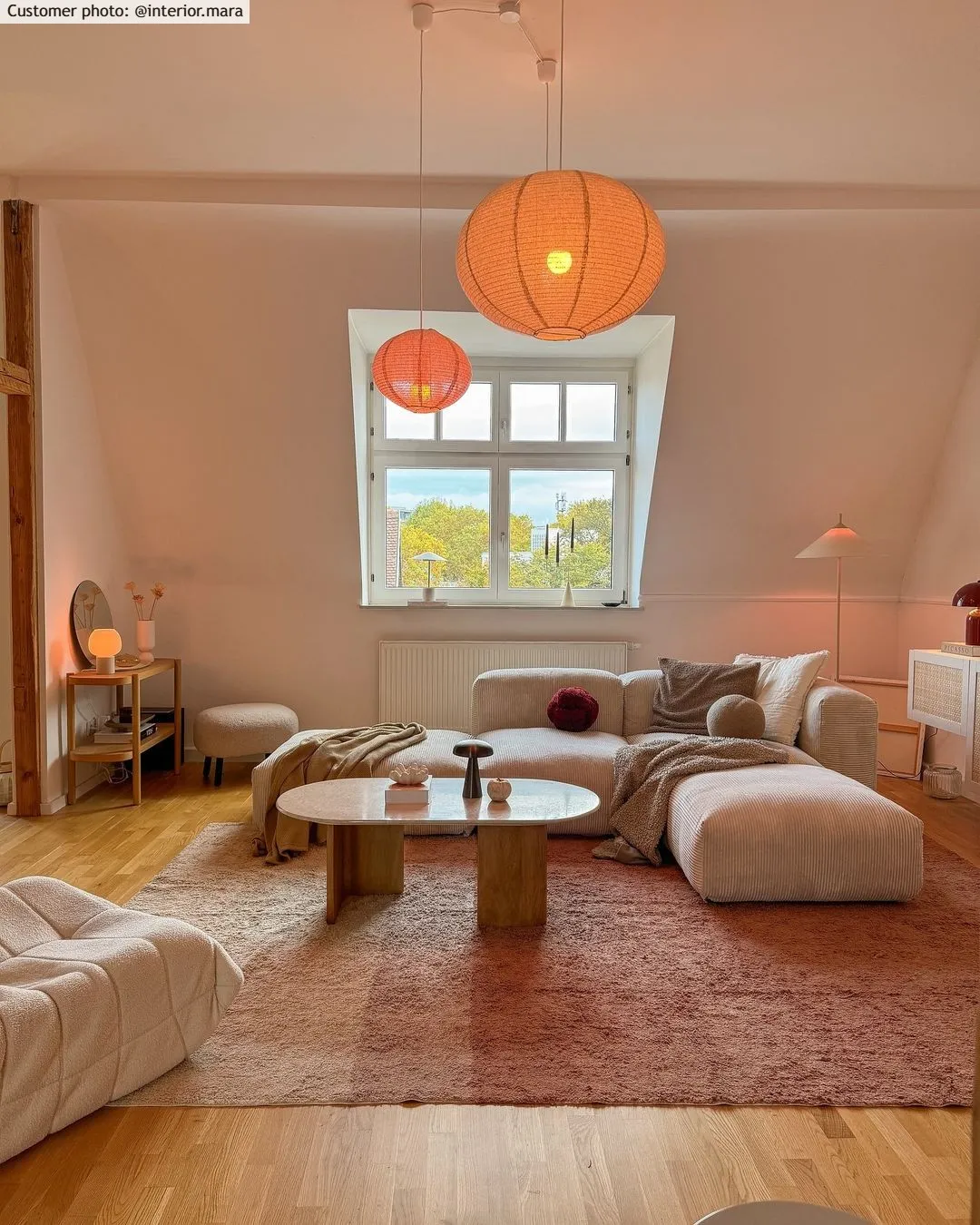 Shaggy szőnyeg - Mareto Natural Cotton Shaggy (barna)