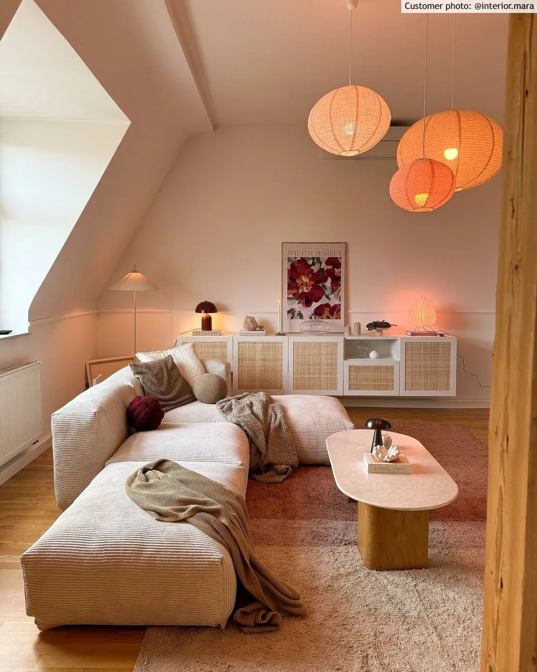 Shaggy szőnyeg - Mareto Natural Cotton Shaggy (barna)