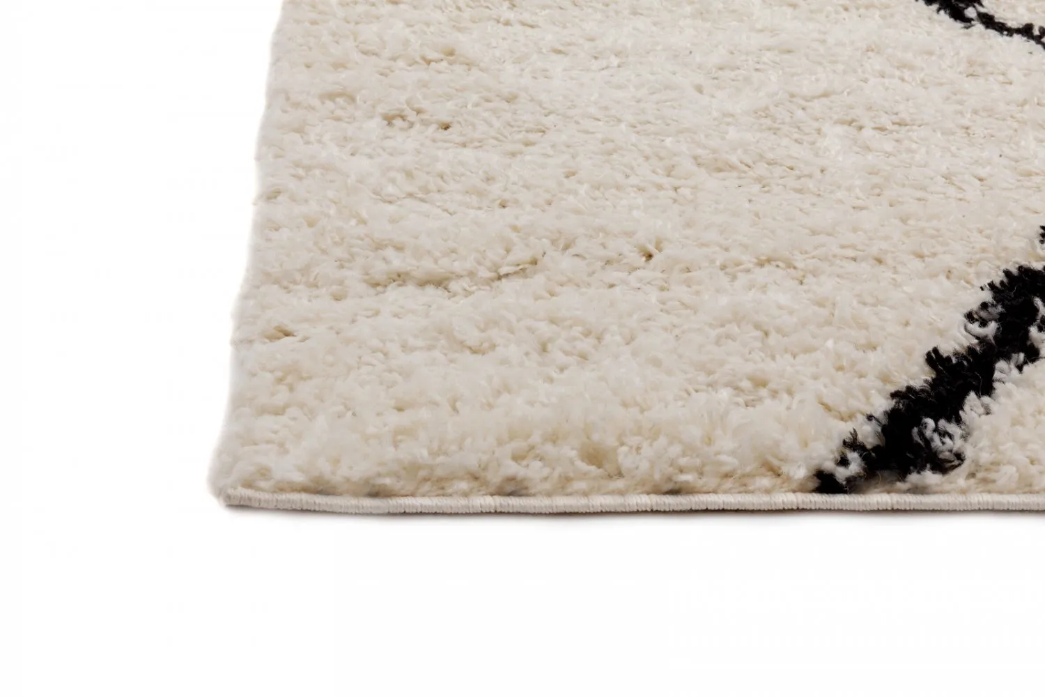 Kerek szőnyegek - Marsa (fekete/fehér)