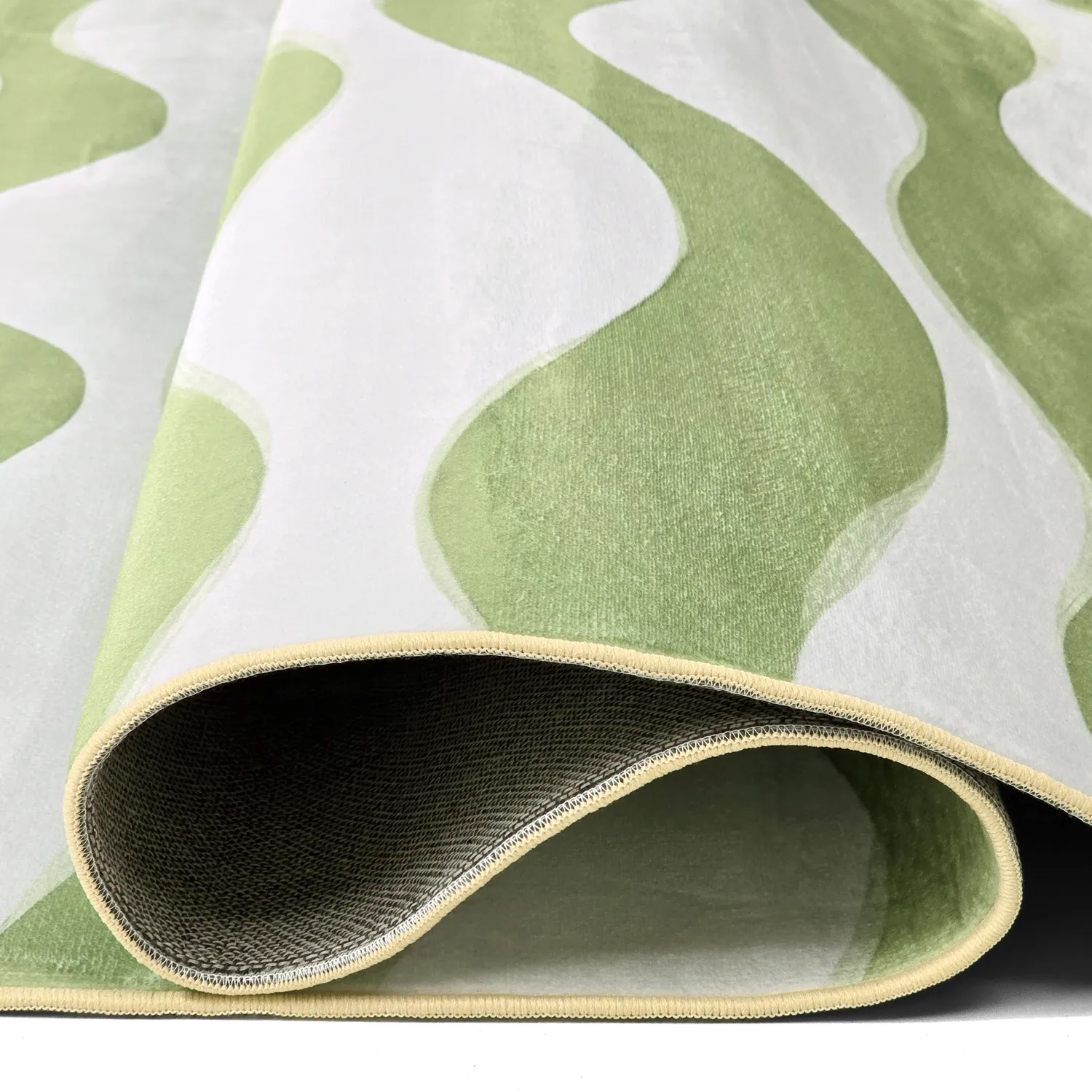 Wilton szőnyeg - Marsala (zöld/fehér)