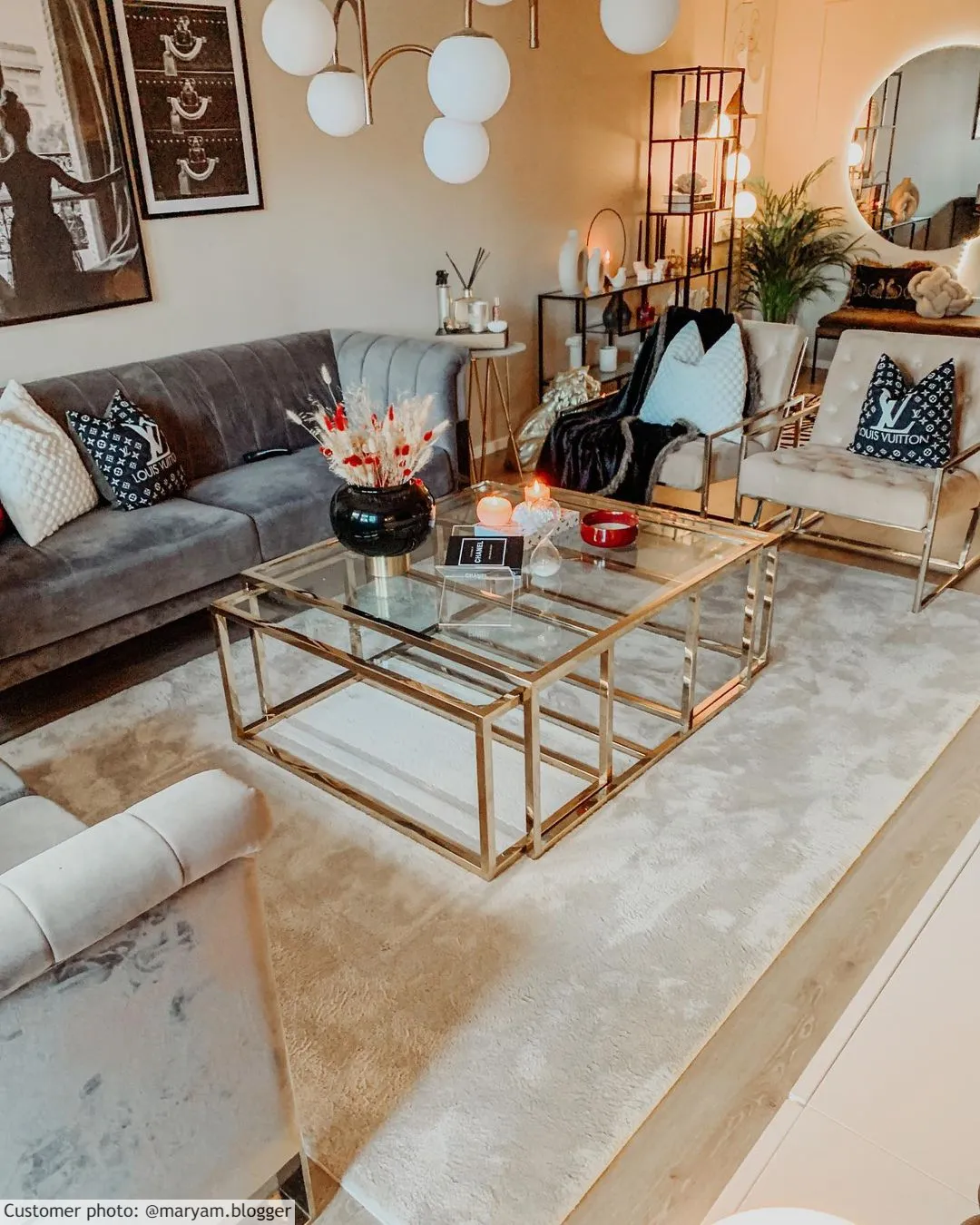 Shaggy szőnyeg - Aranga Super Soft Fur (szürke)