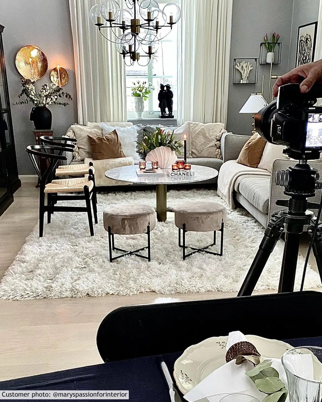 Shaggy szőnyeg - Janjira (fehér)