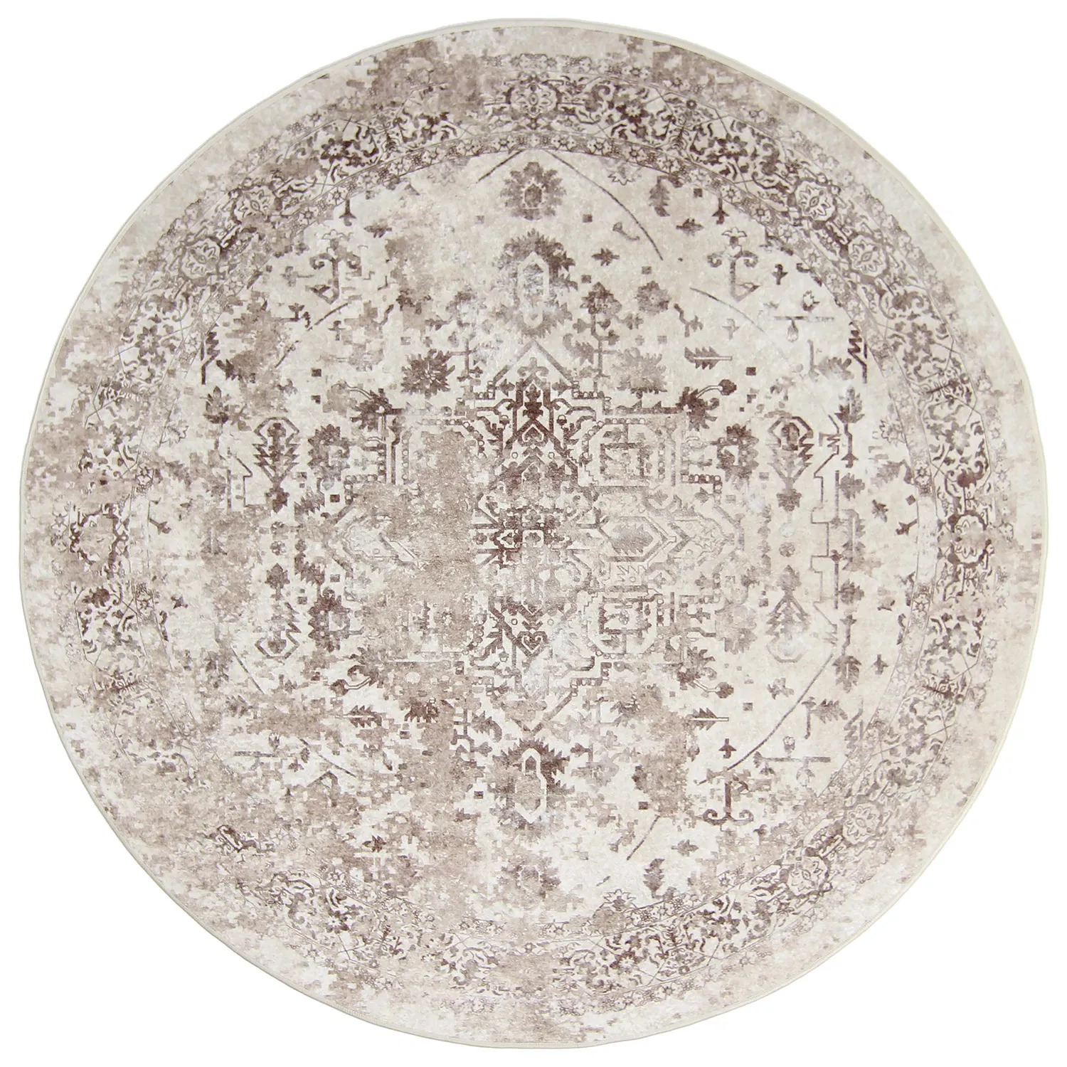 Kerek szőnyeg - Mateur (szürke)