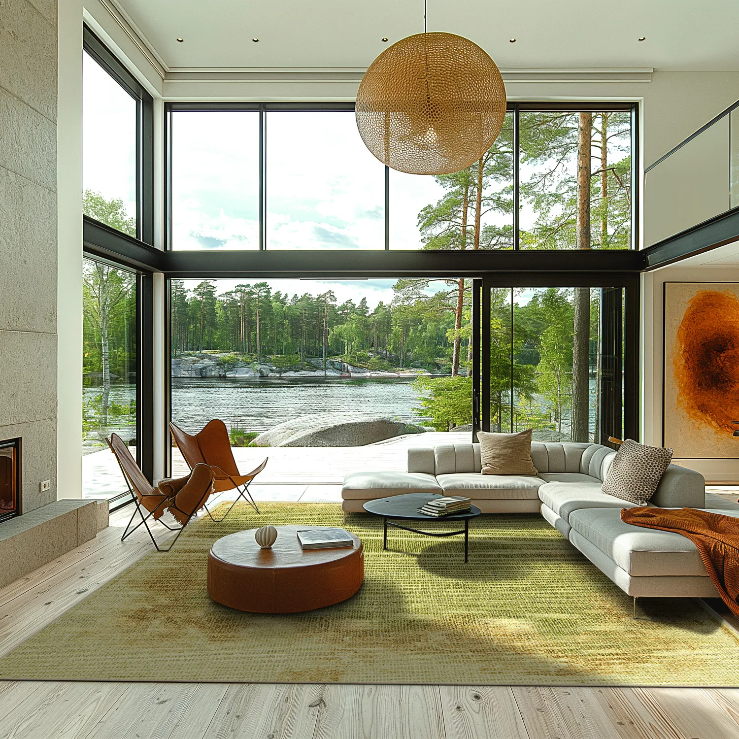 Wilton szőnyeg - Albaida (zöld)