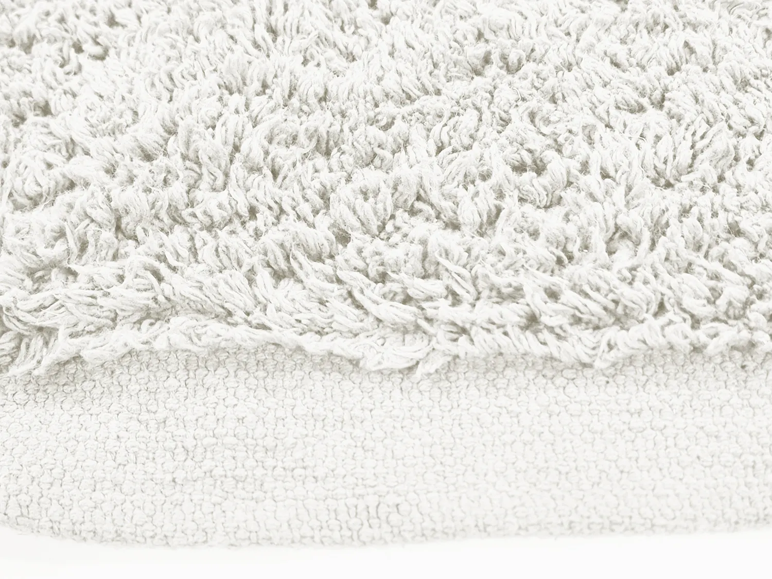 Kerek szőnyeg - Alexa Natural Cotton Shaggy (offwhite)