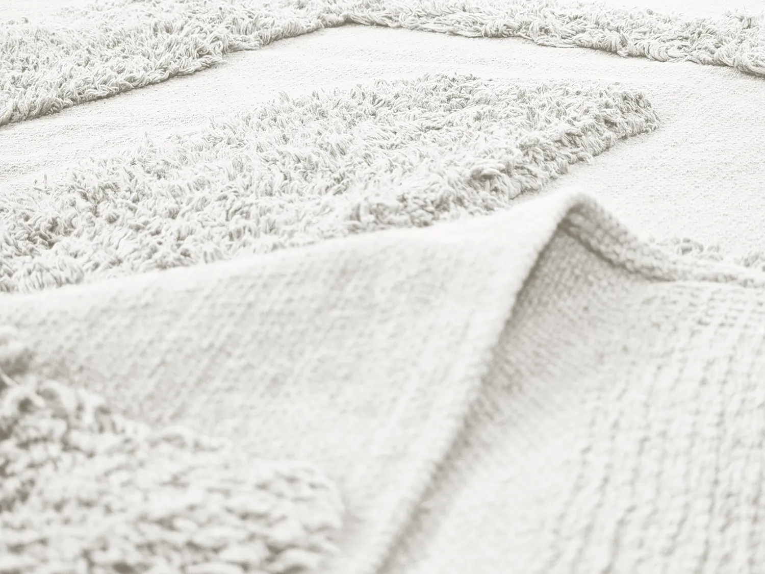 Kerek szőnyeg - Alexa Natural Cotton Shaggy (offwhite)