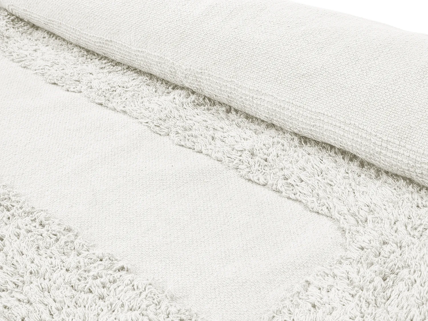 Kerek szőnyeg - Alexa Natural Cotton Shaggy (offwhite)