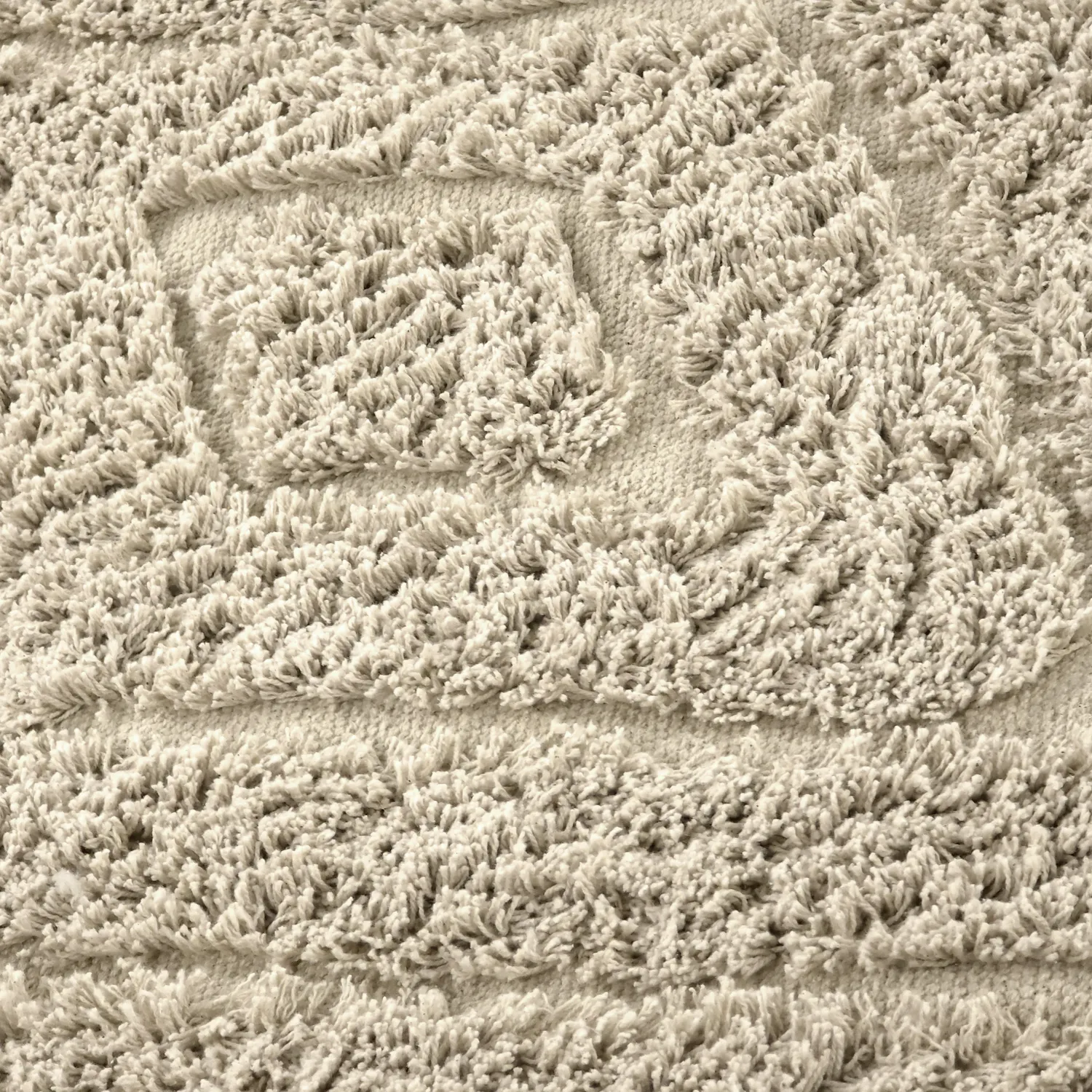 Kerek szőnyeg - Amberley Natural Cotton Shaggy (bézs)