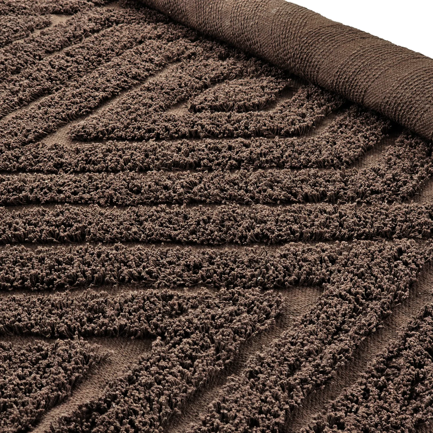 Kerek szőnyeg - Amberley Natural Cotton Shaggy (barna)