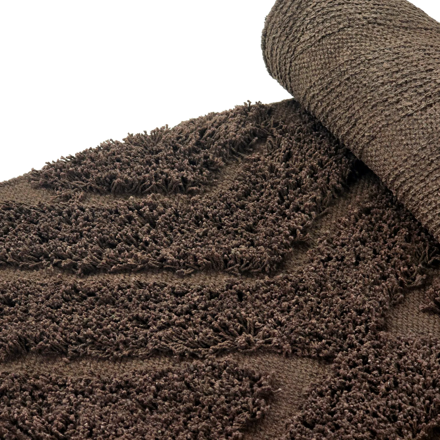 Shaggy szőnyeg - Amberley Natural Cotton Shaggy (barna)
