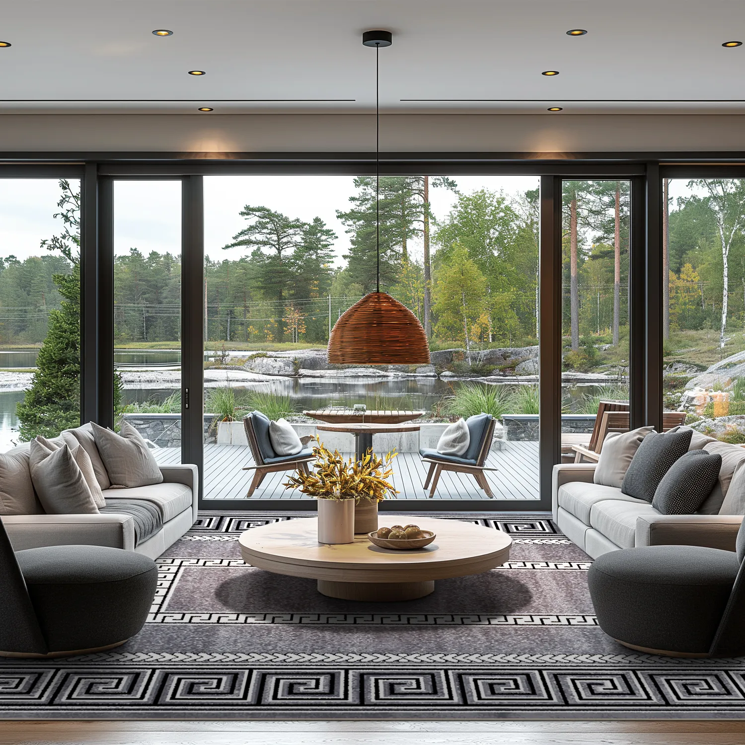 Wilton szőnyeg - Ankara Versace (szürke)