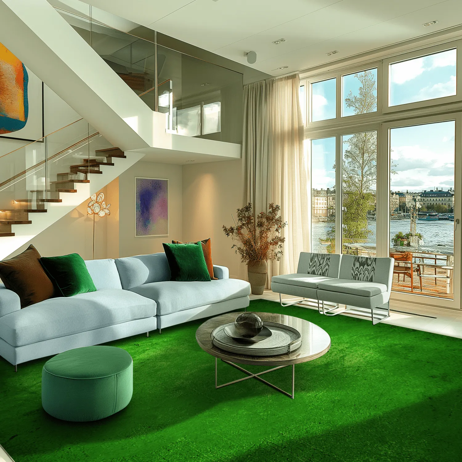 Wilton szőnyeg - Anzio (zöld)