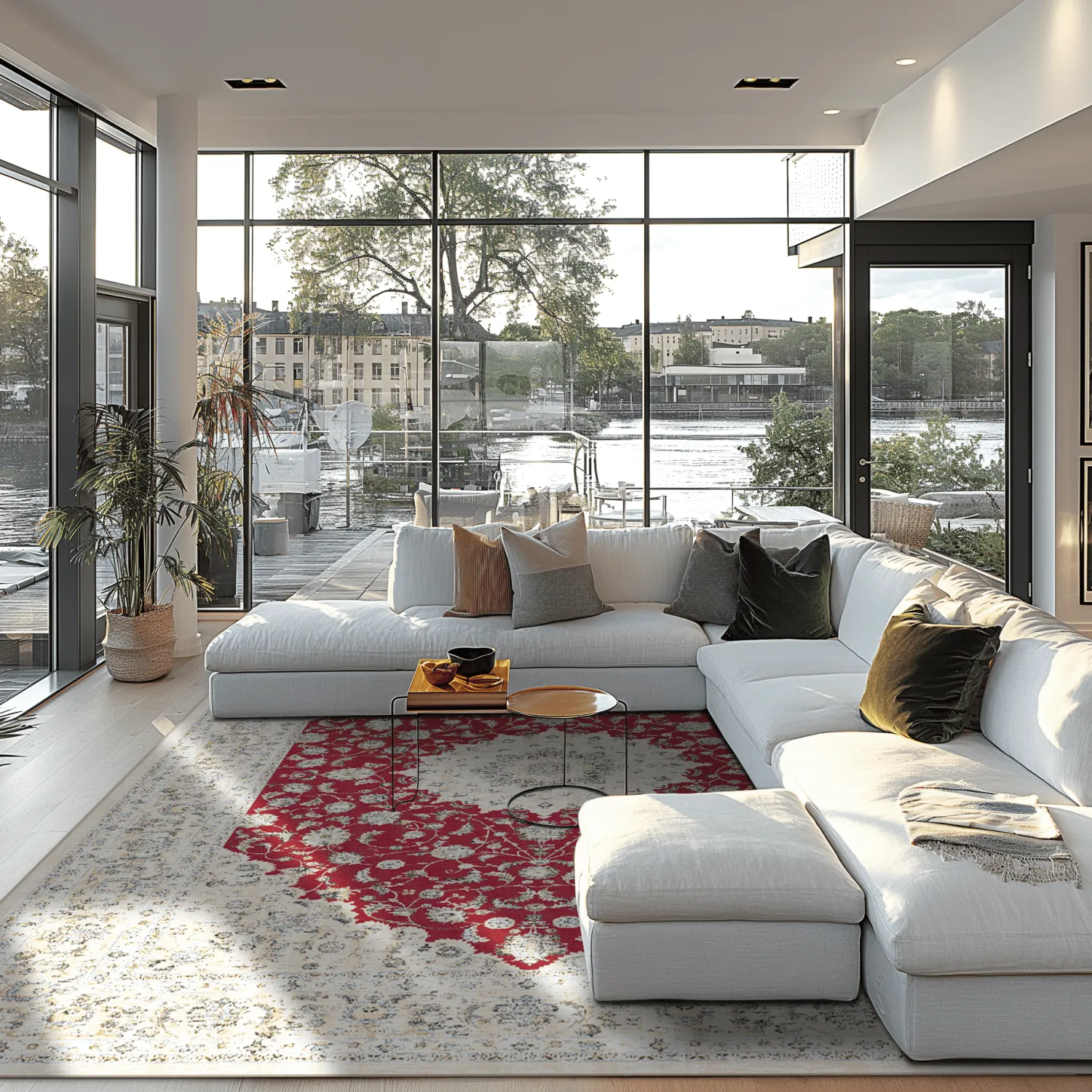 Wilton szőnyeg - Arabella (piros)