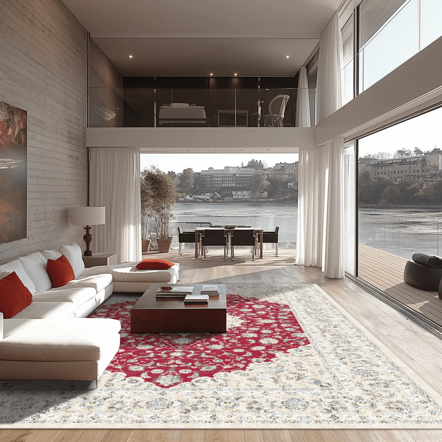 Wilton szőnyeg - Arabella (piros)