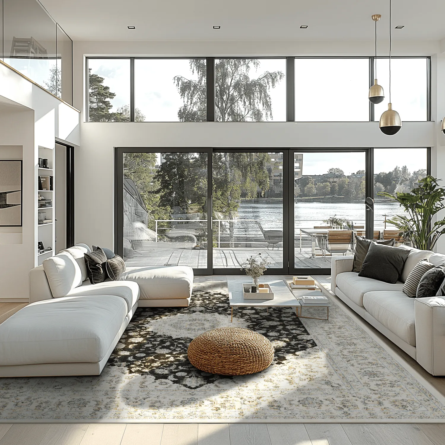 Wilton szőnyeg - Arabella (fekete)