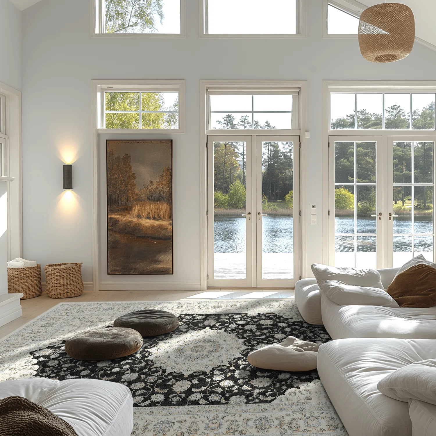 Wilton szőnyeg - Arabella (fekete)