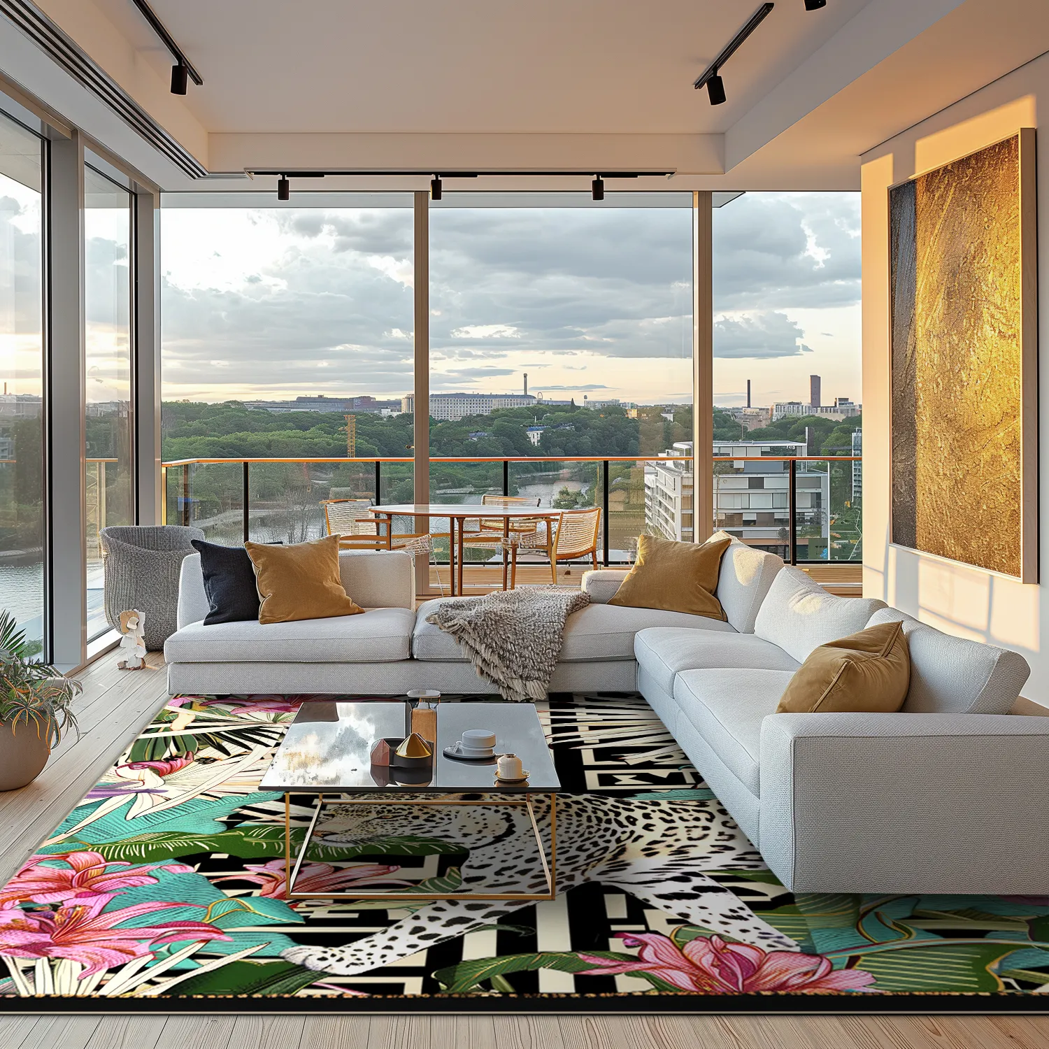 Wilton szőnyeg - Panthera (sokszínű)