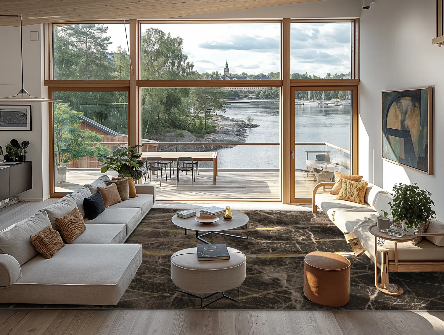 Wilton szőnyeg - Aris (fekete/arany)