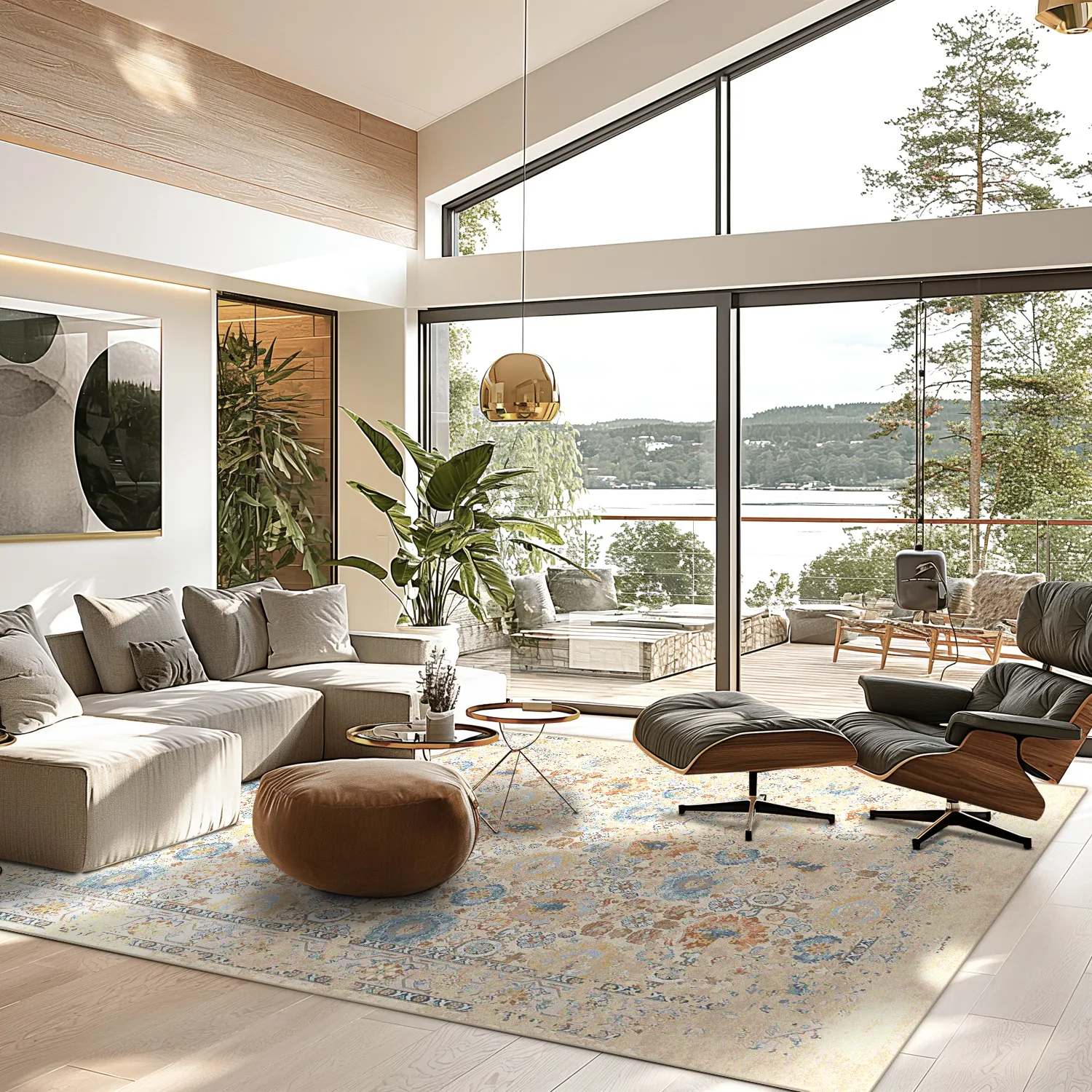 Wilton szőnyeg - Autoire (bezs)