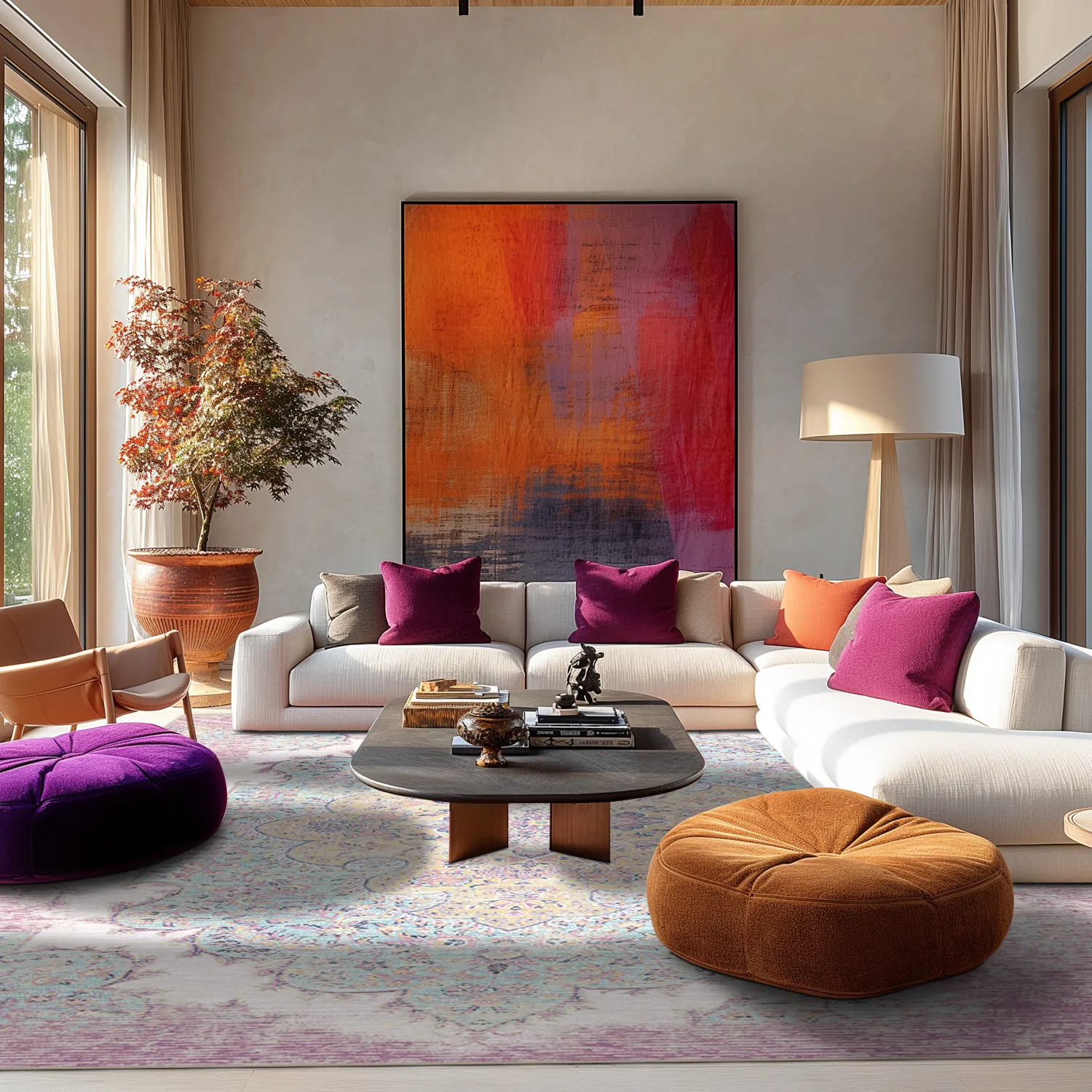 Wilton szőnyeg - Badem (rózsaszín/többszínű)