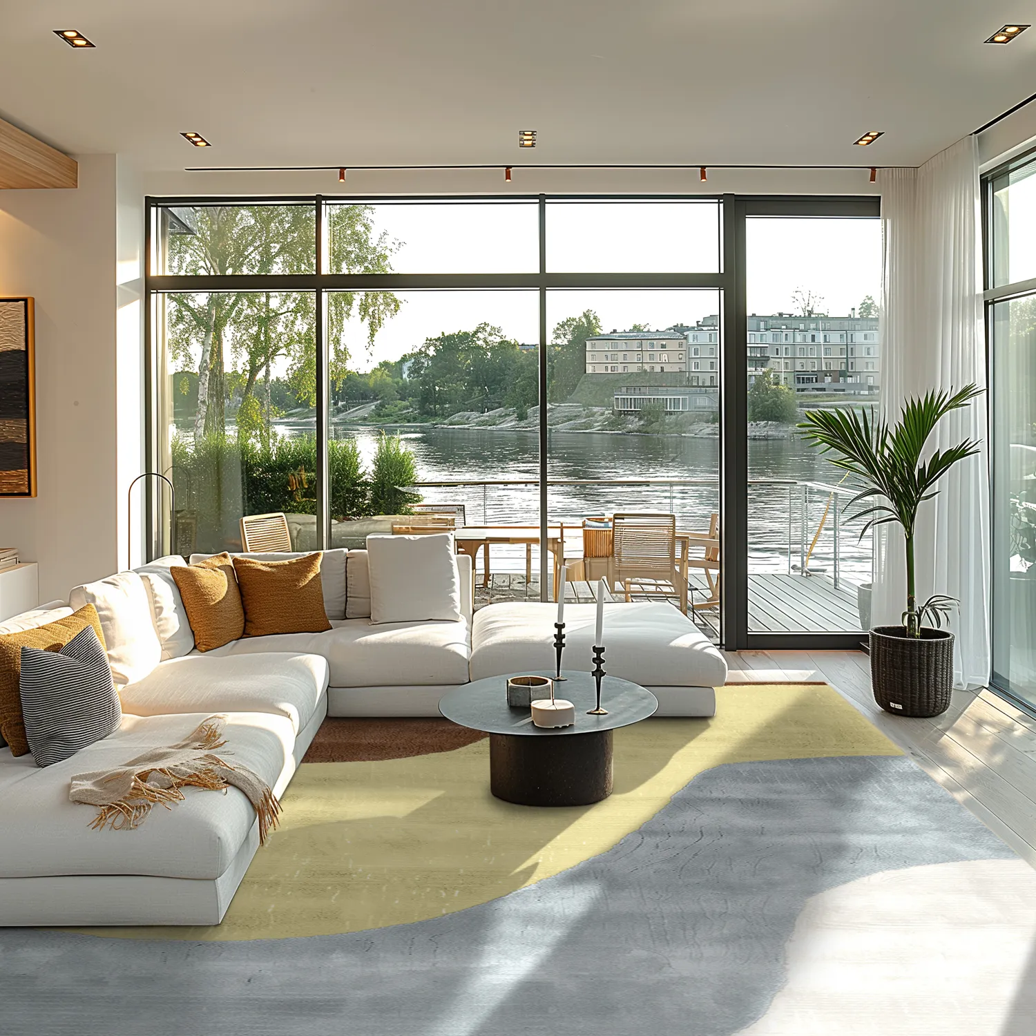 Wilton szőnyeg - Barcelona (sárga)