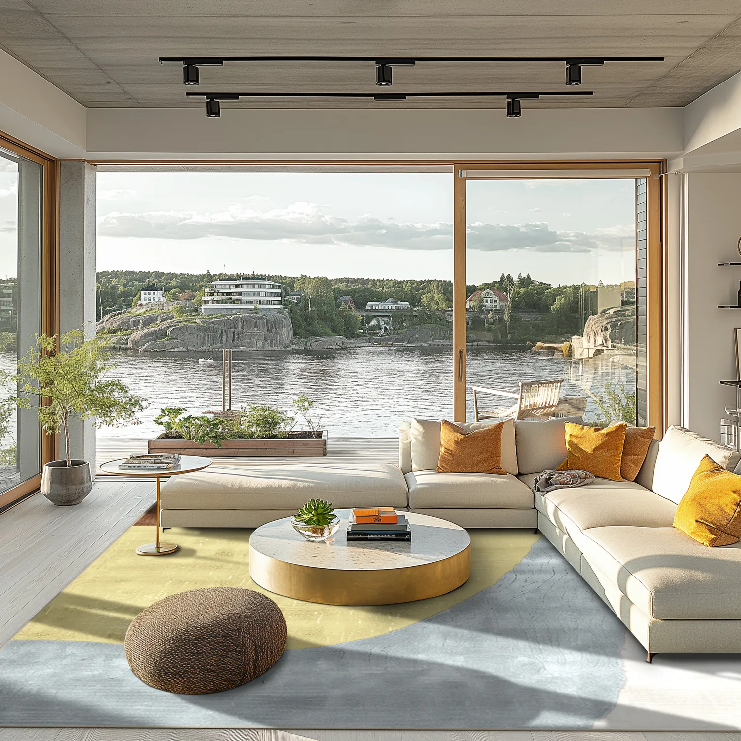 Wilton szőnyeg - Barcelona (sárga)