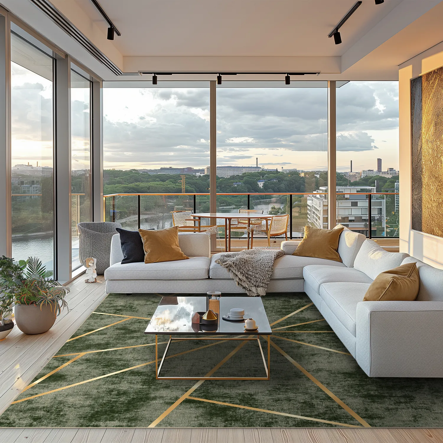 Wilton szőnyeg - Bellizzi (zöld)