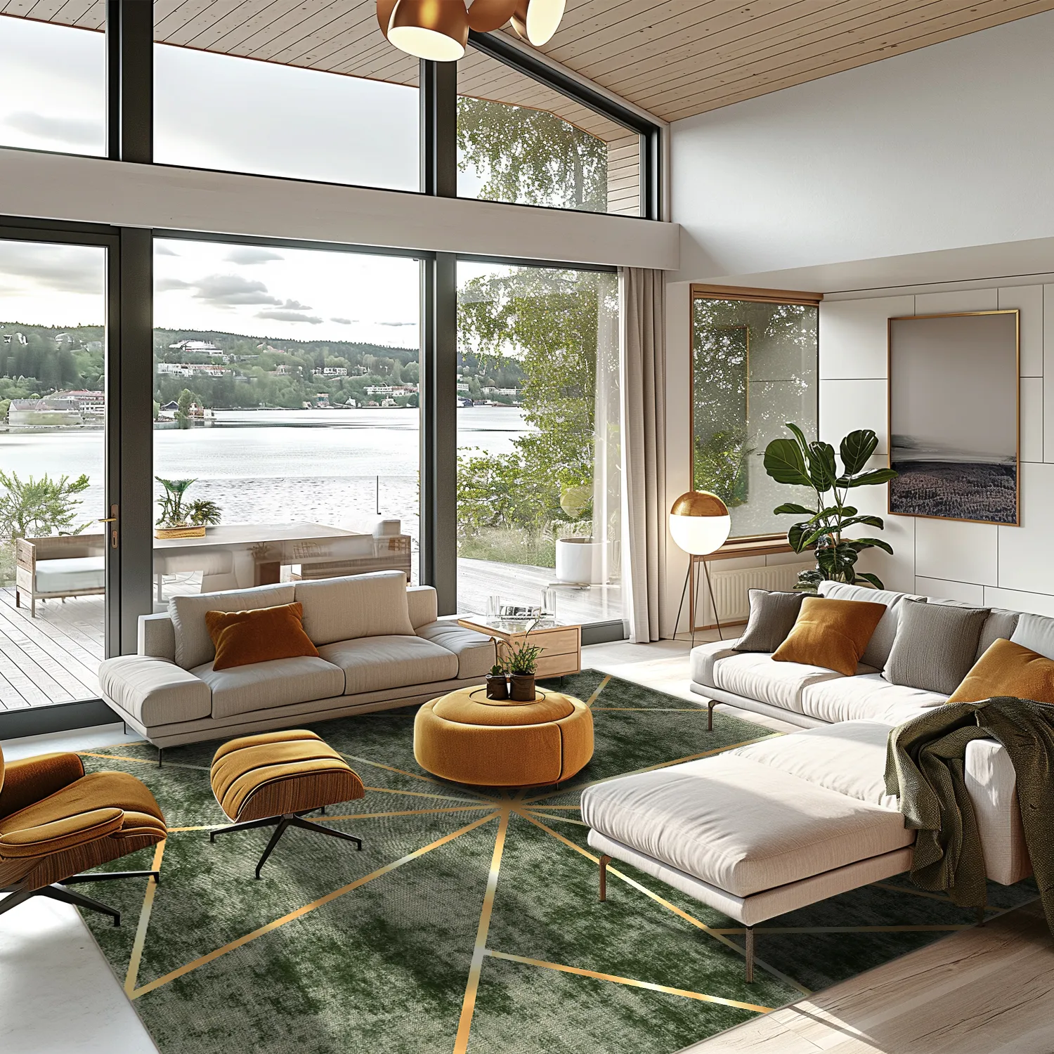 Wilton szőnyeg - Bellizzi (zöld)