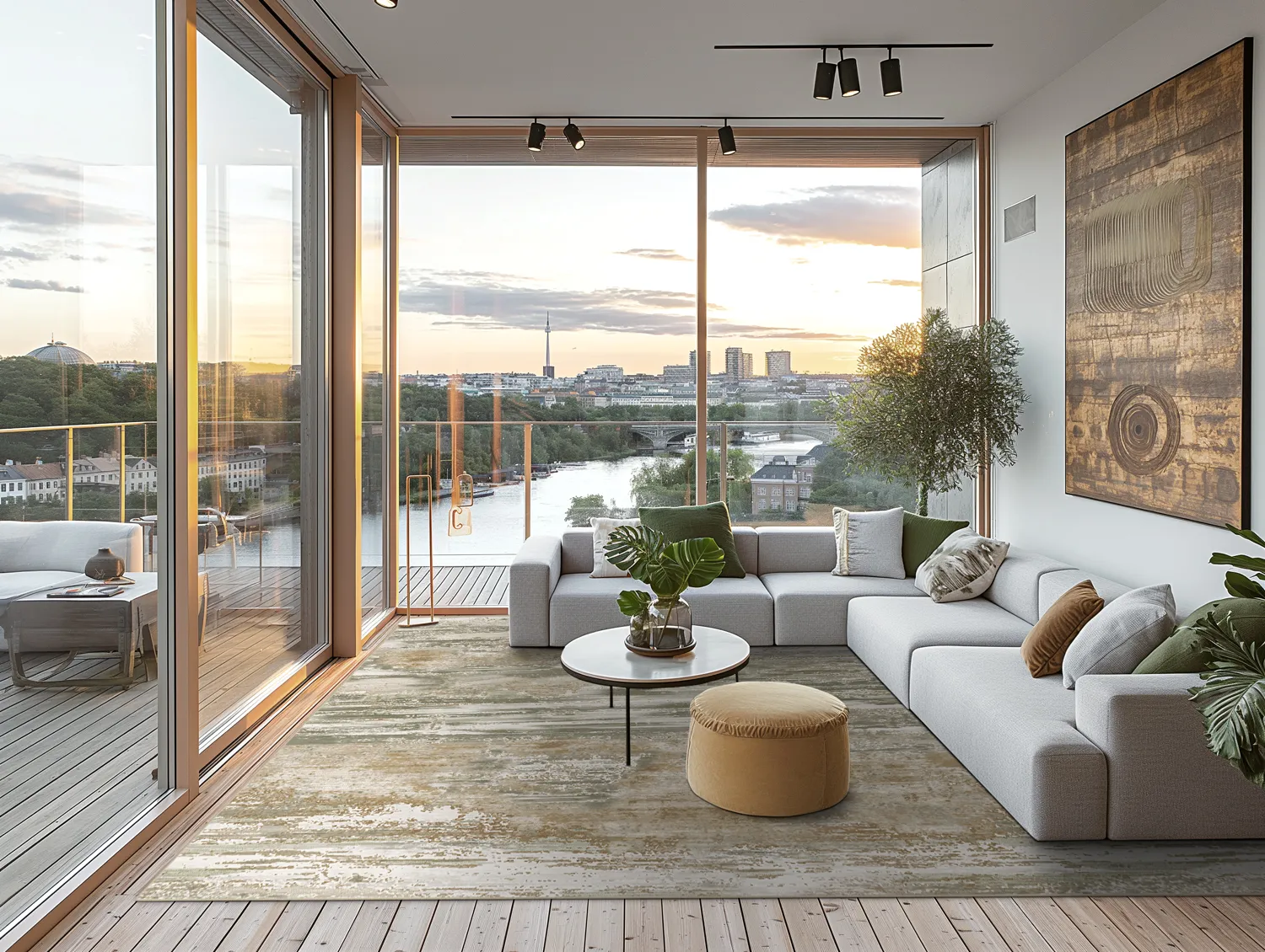 Wilton szőnyeg - Ben Arous (zöld)