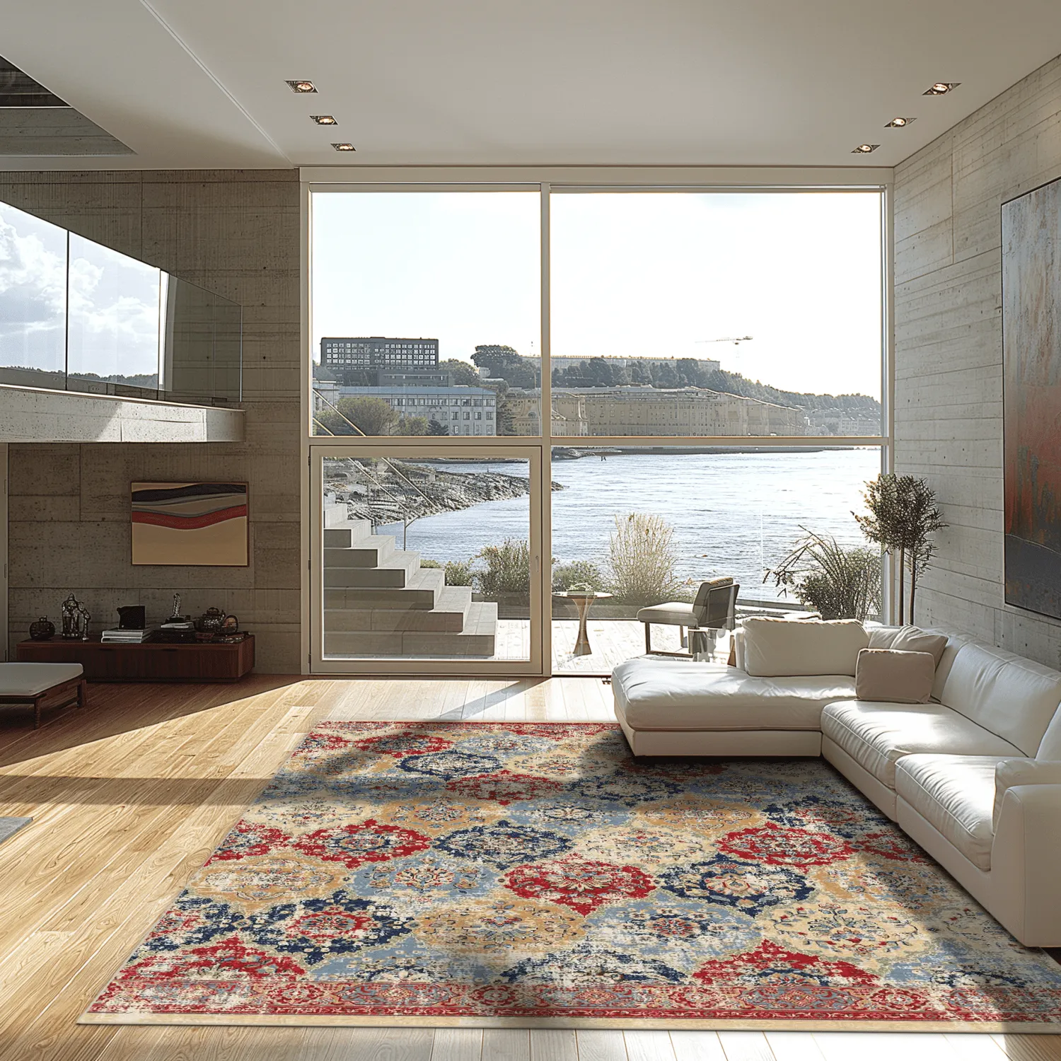 Wilton szőnyeg - Bohemia (piros/többszínű)