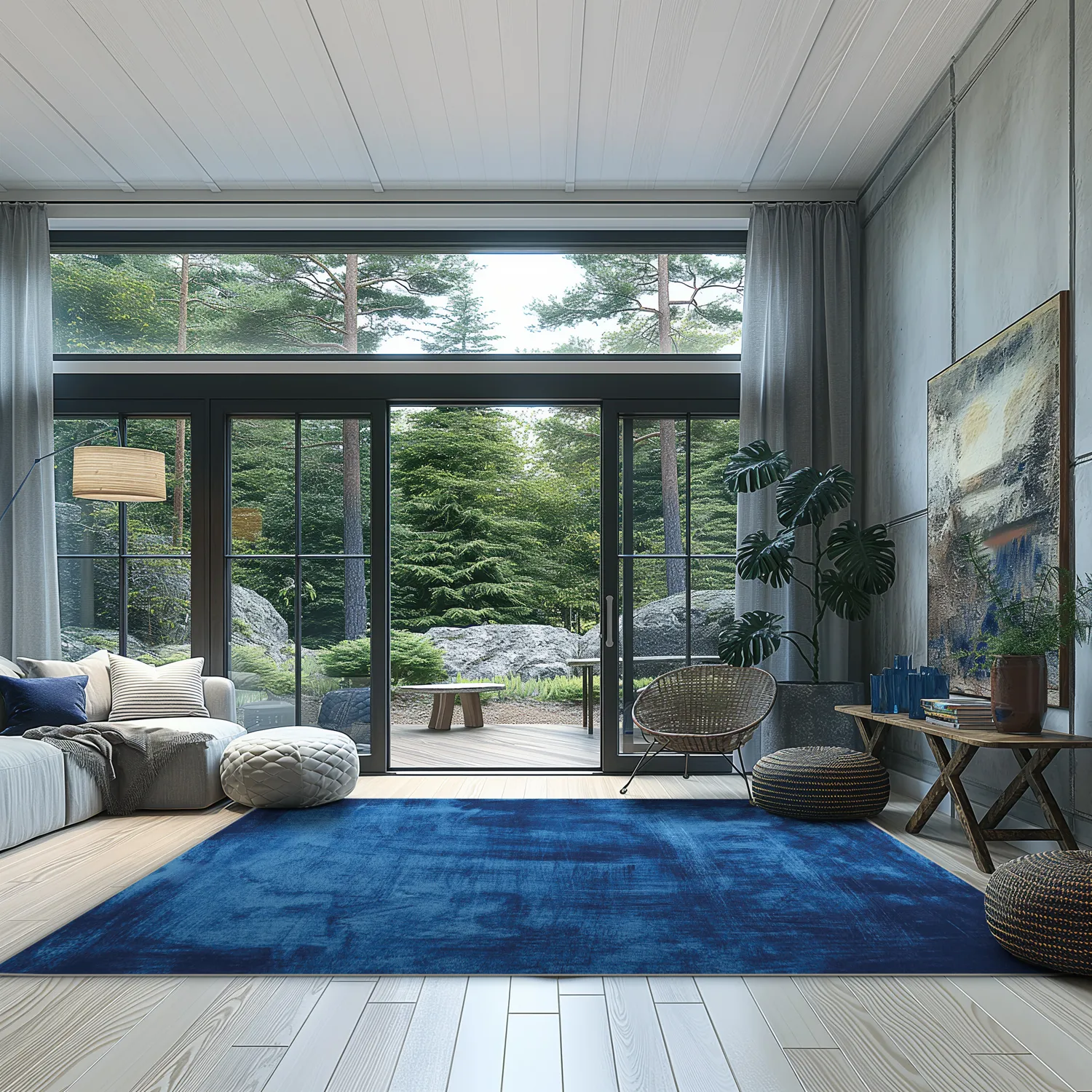 Wilton szőnyeg - Campile (kék)