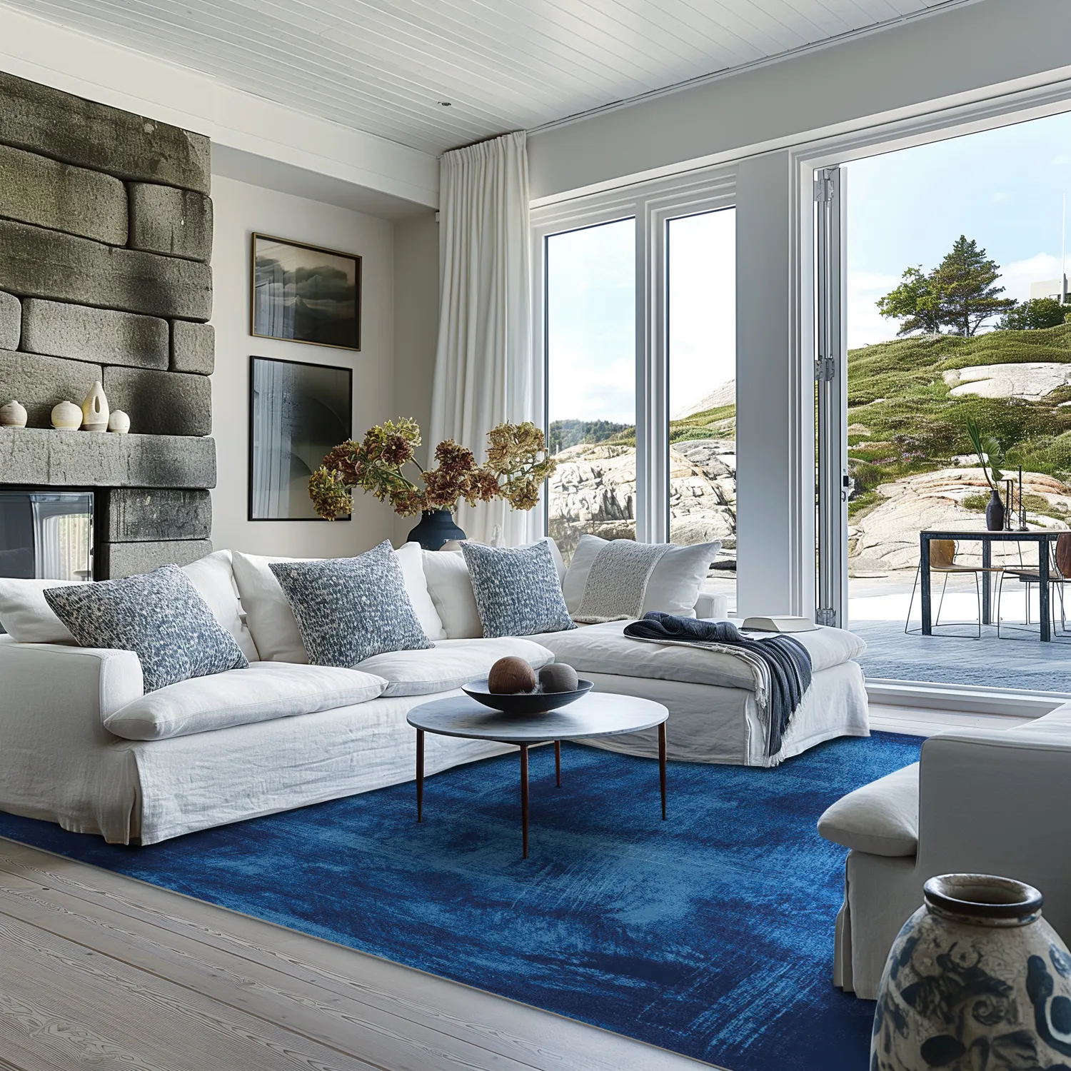 Wilton szőnyeg - Campile (kék)