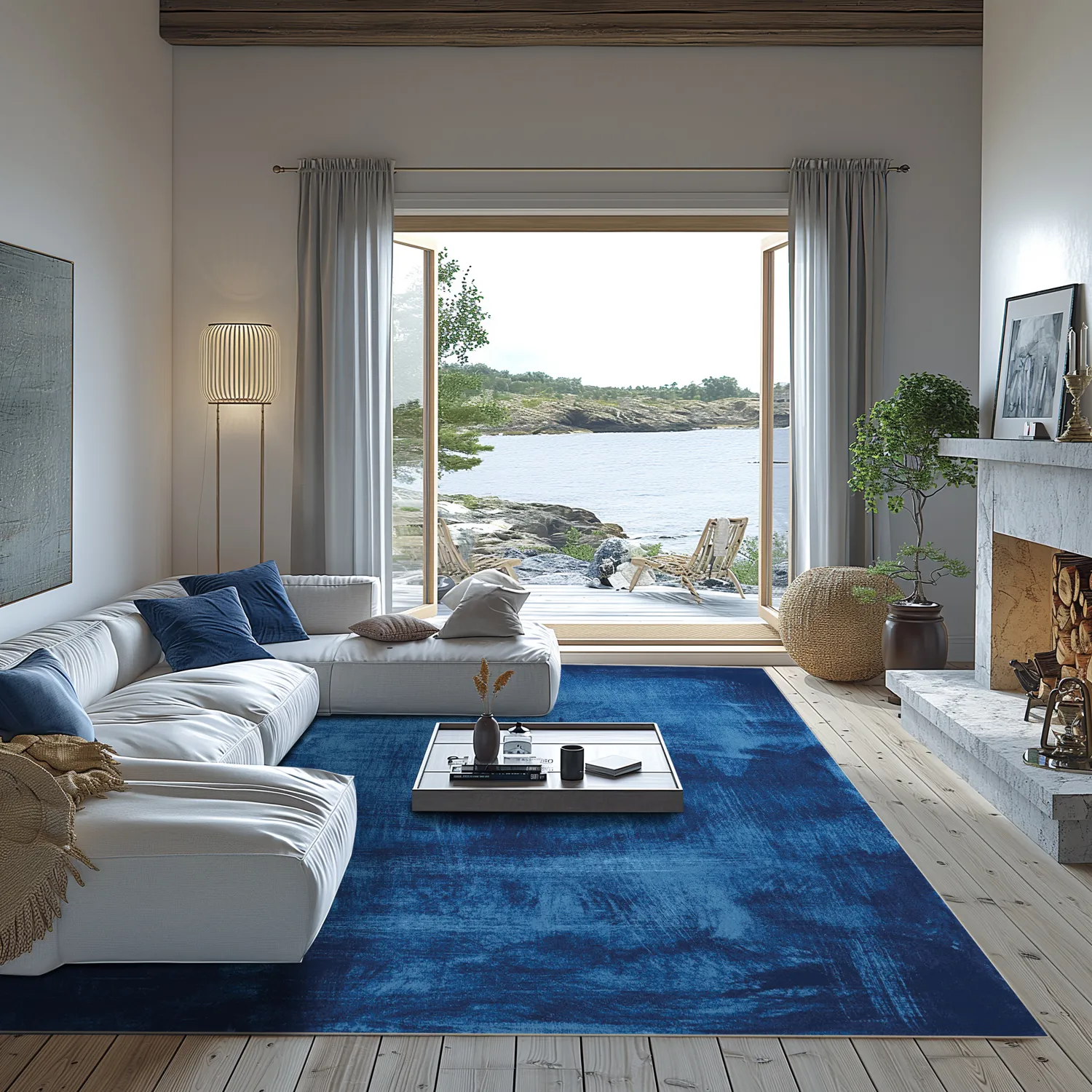 Wilton szőnyeg - Campile (kék)