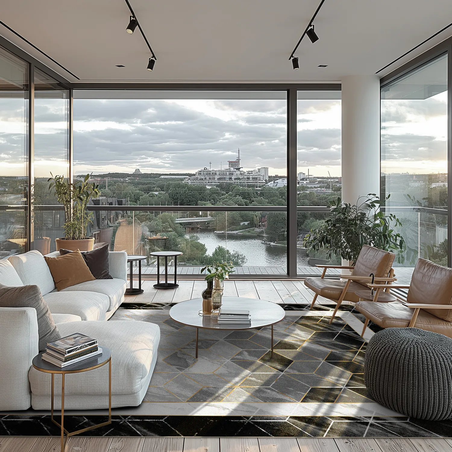 Wilton szőnyeg - Castello (fekete/fehér)