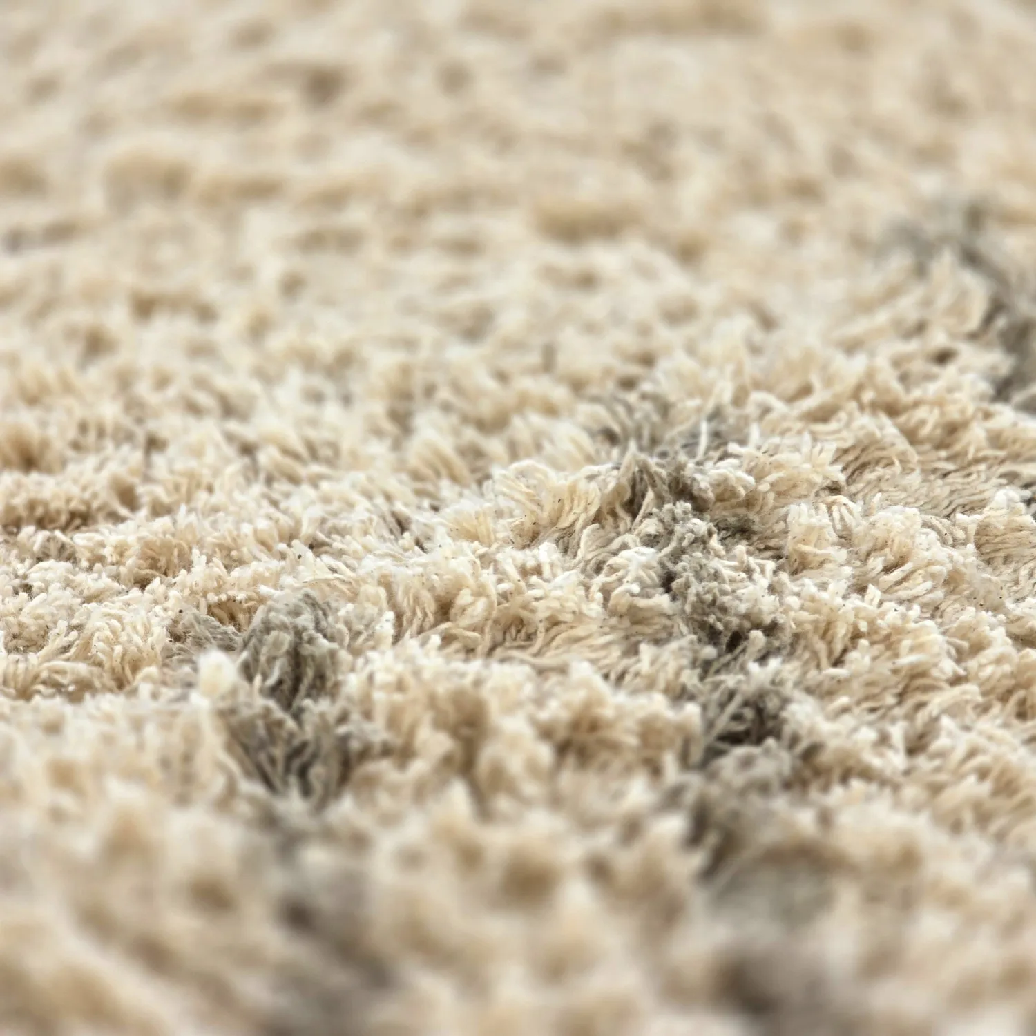 Shaggy szőnyeg - Cataya Natural Cotton Shaggy (bézs/taupe)