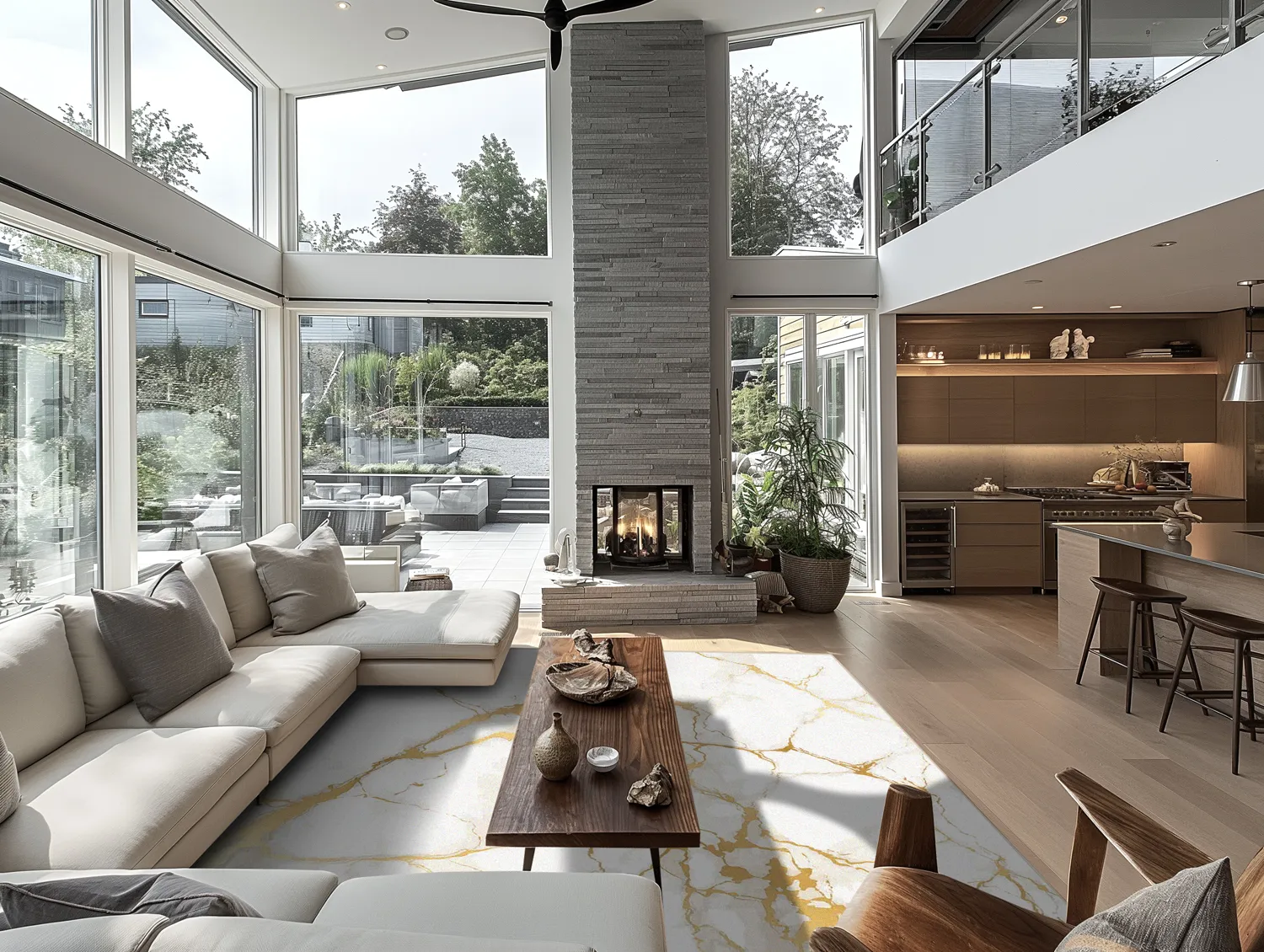 Wilton szőnyeg - Cesina (stone/fehér/arany)